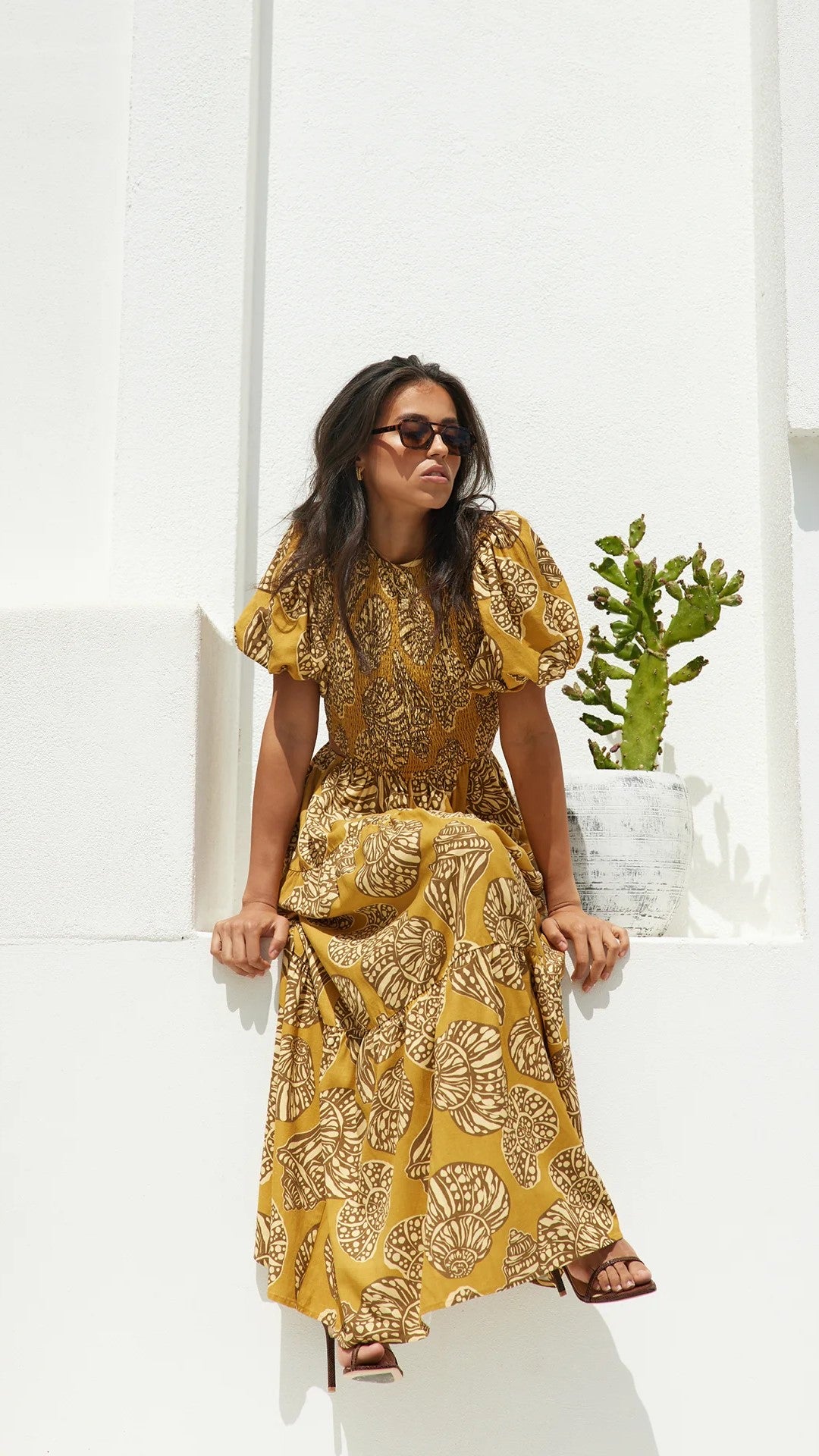 Kikodress - Rita Maxi Dress - Sea Change Print