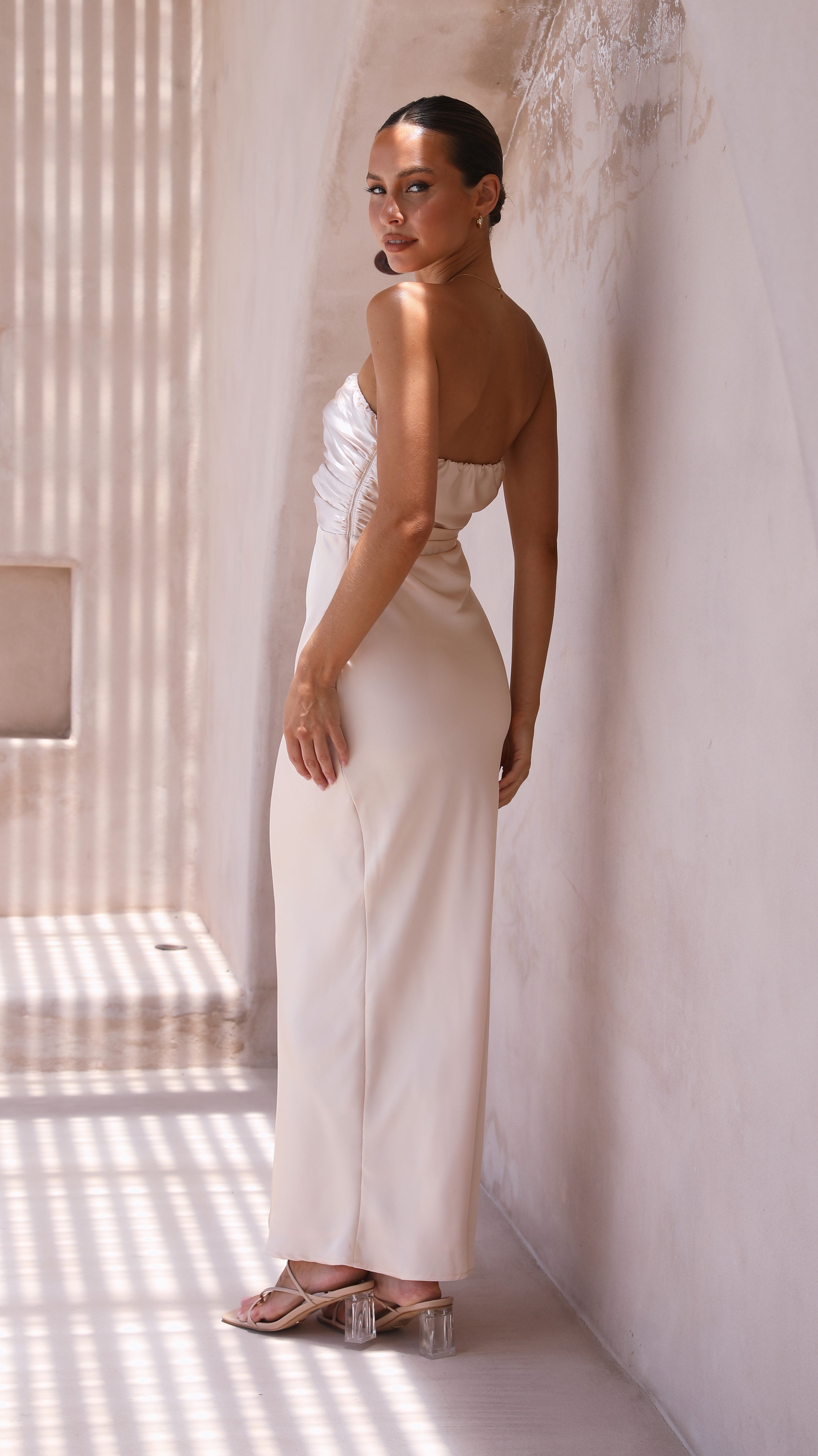 Kikodress - Izy Maxi Dress - Champagne