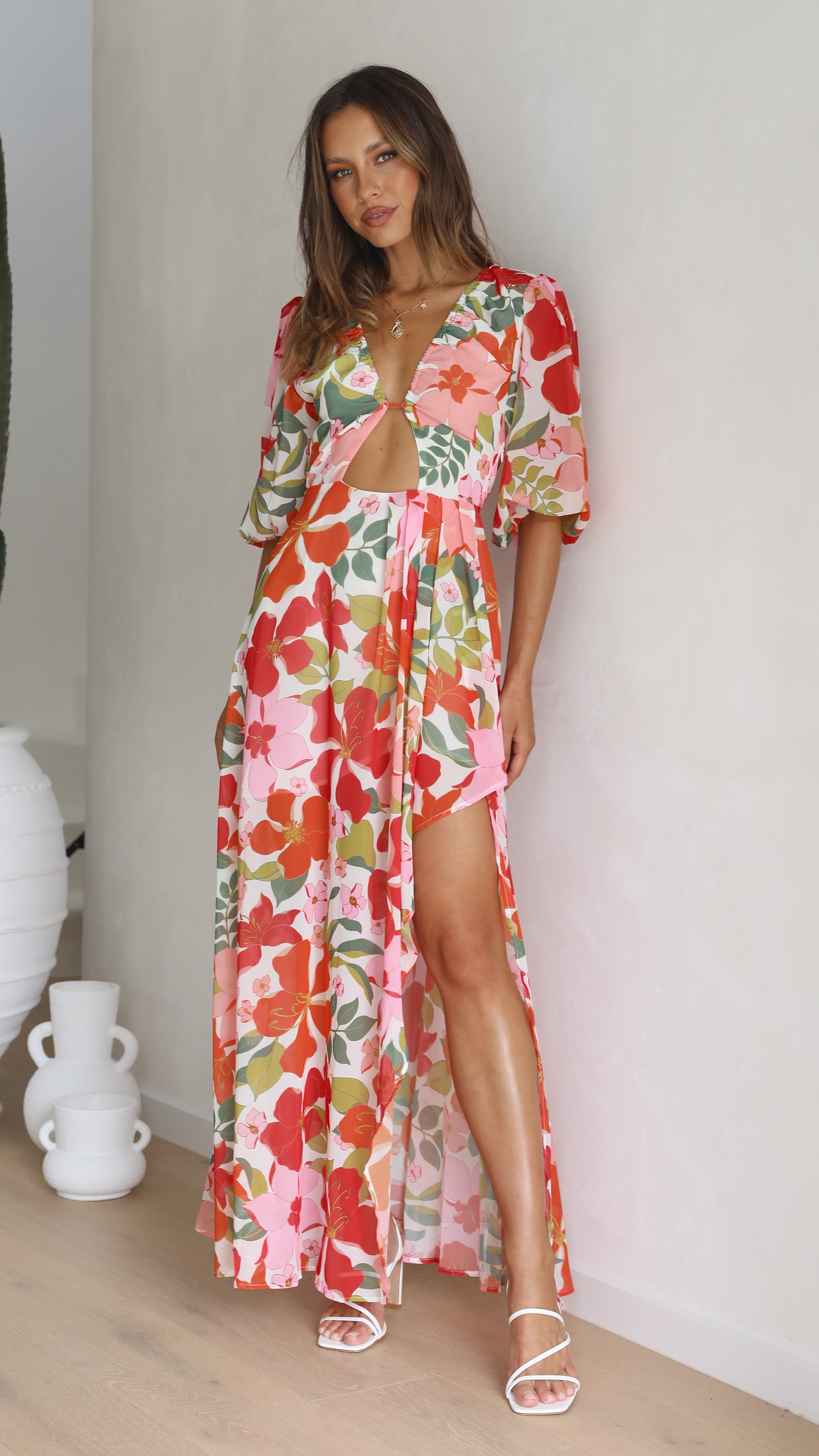 Kikodress - Del Mare Maxi Dress - Floral
