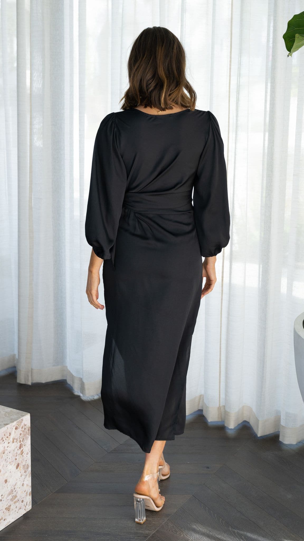 Kikodress - Meilani Midi Dress - Black