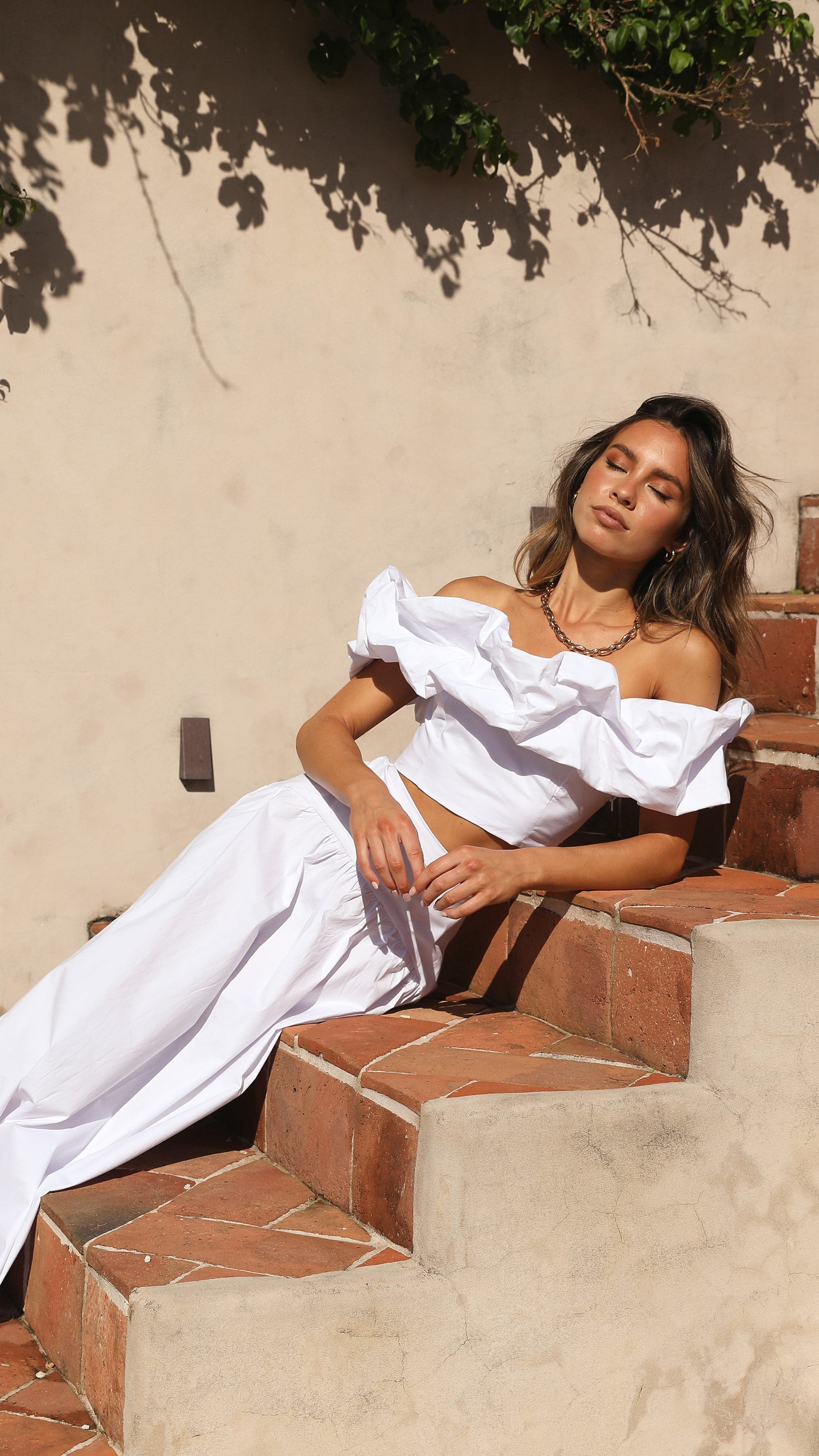 Kikodress - Savannah Maxi Skirt - White