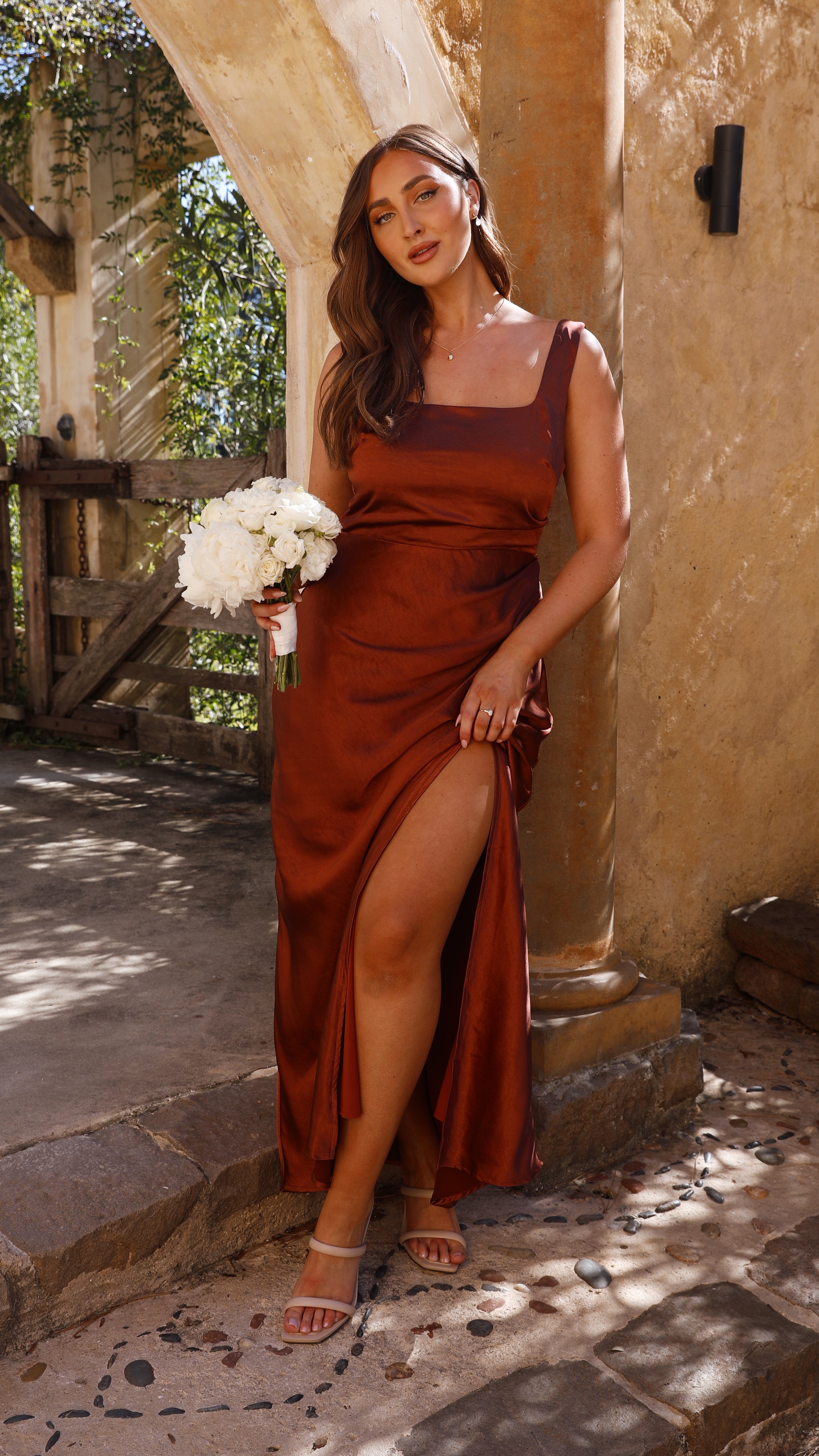 Kikodress - Alaria Maxi Dress - Rust