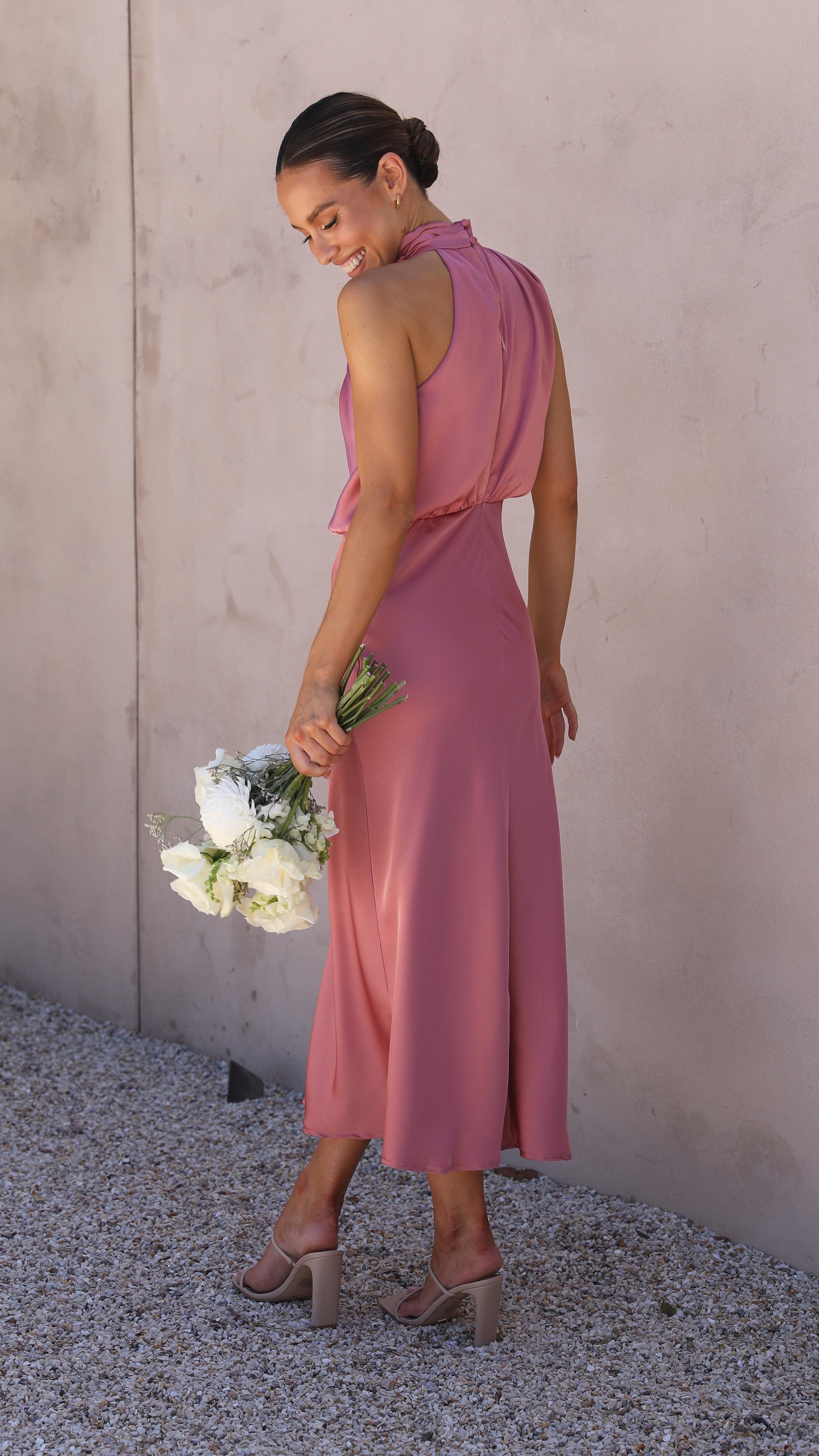 Kikodress - Esther Maxi Dress - Baked Rose