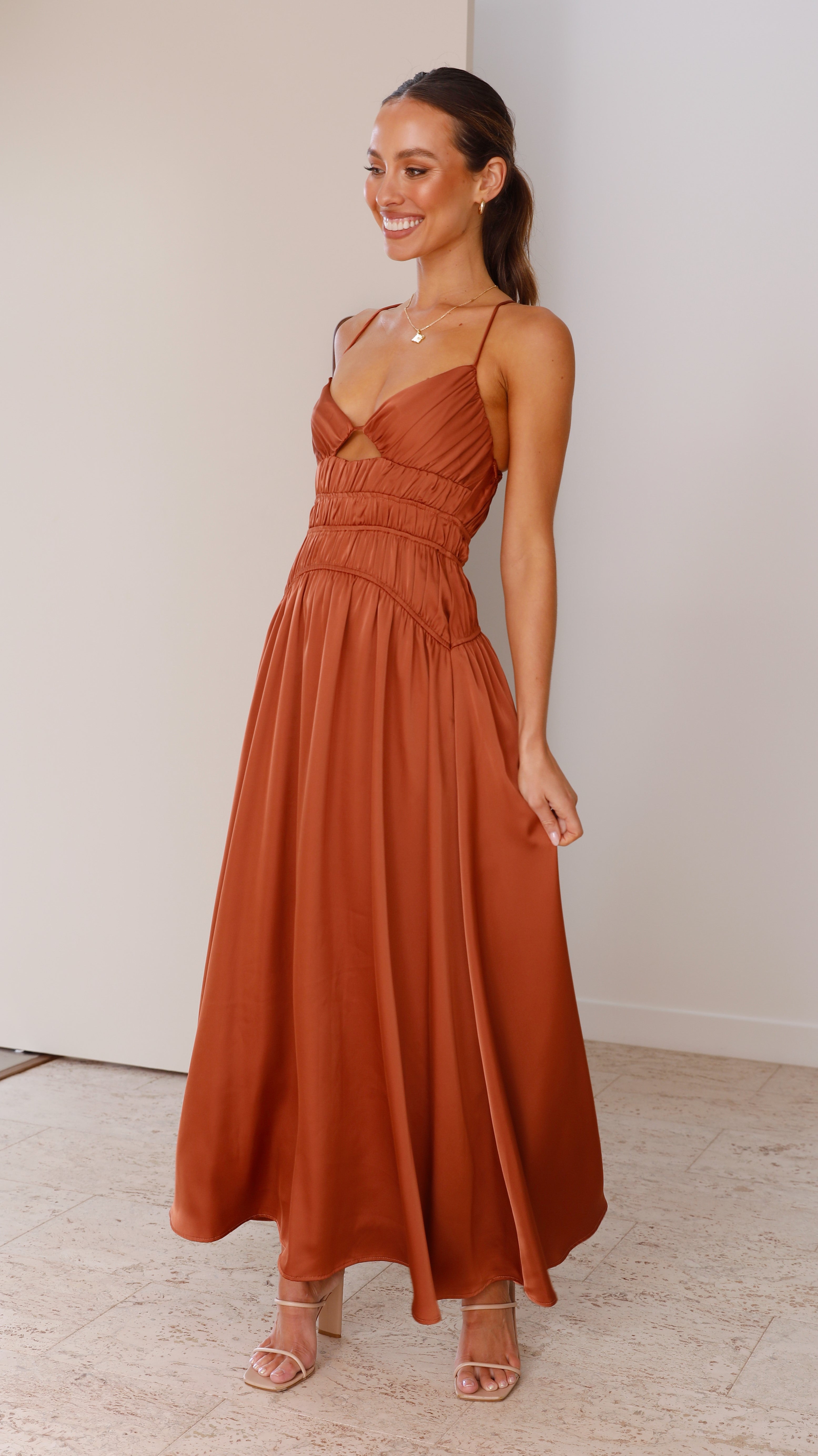 Kikodress - Elle Maxi Dress - Copper