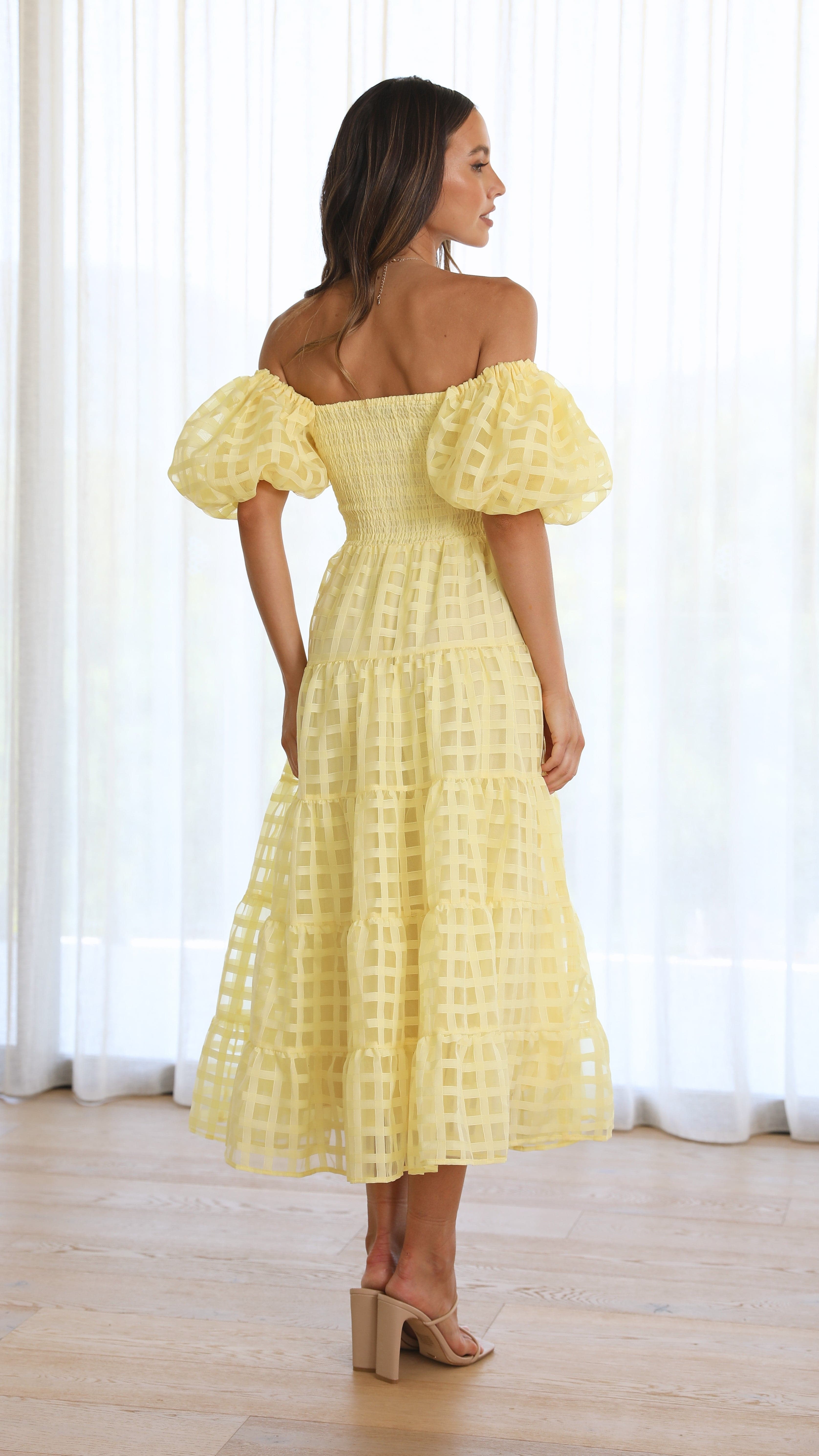 Kikodress - Deemi Maxi Dress - Yellow