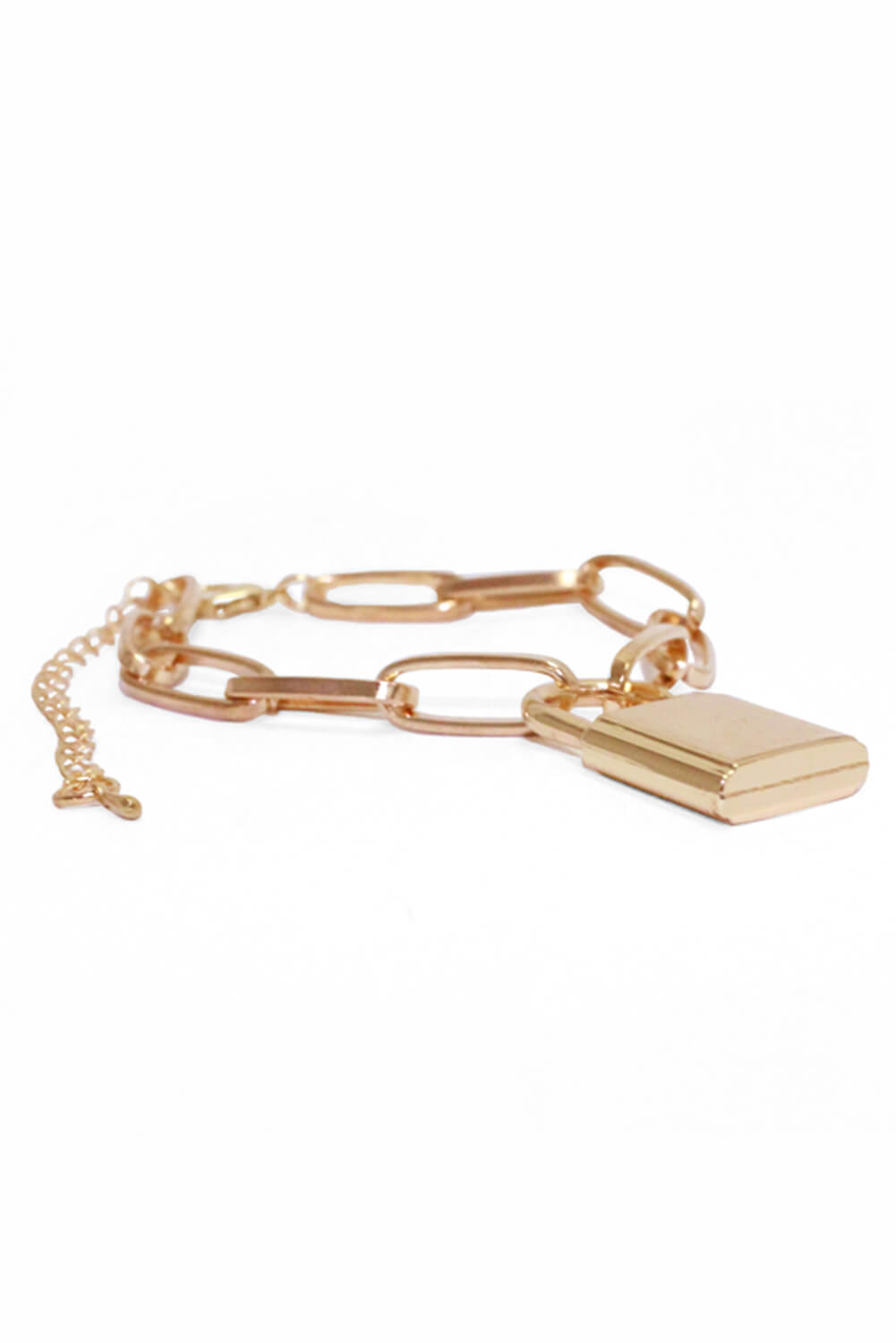 Kikodress - Gold Chain Padlock Anklet