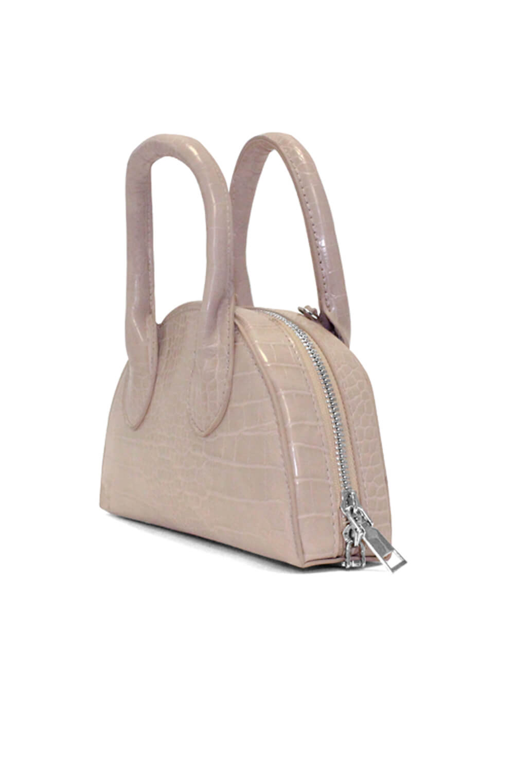 Kikodress - Nude Croc Tiny Bag