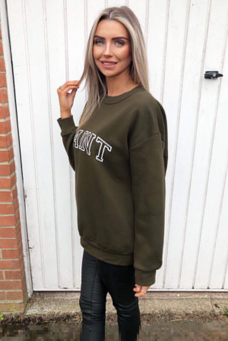 Kikodress - Khaki Saint Sweatshirt