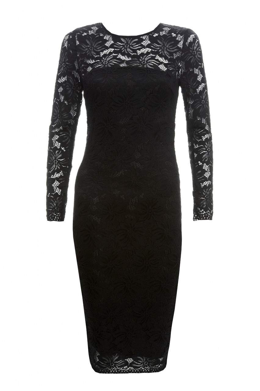 Kikodress - Lace Bodycon  Midi Dress