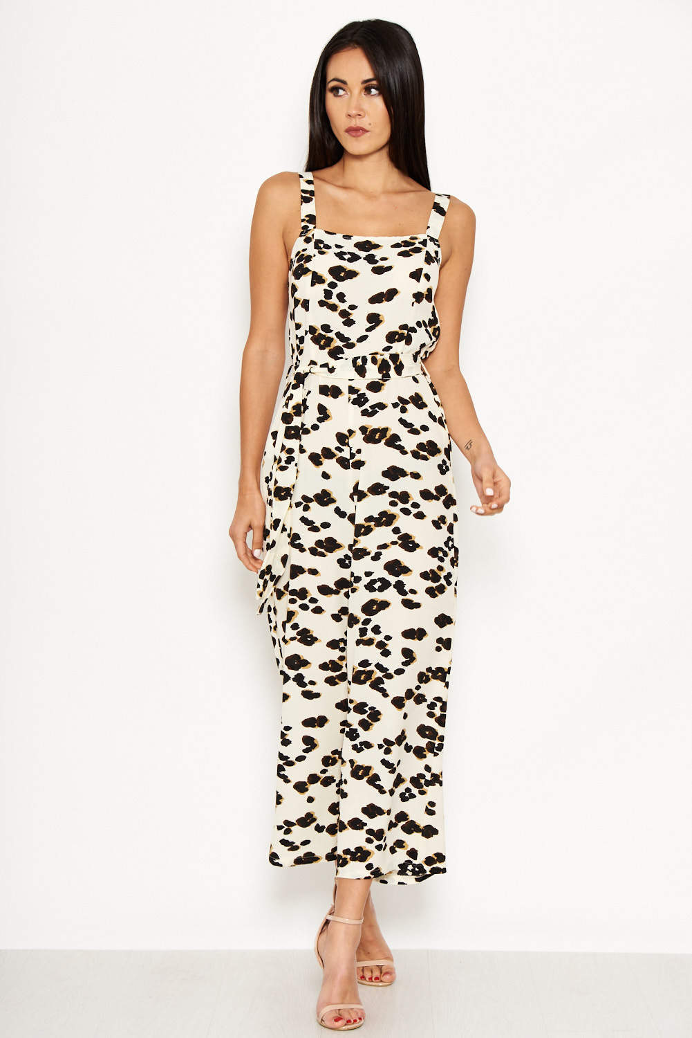 Kikodress - Animal Print Jumpsuit