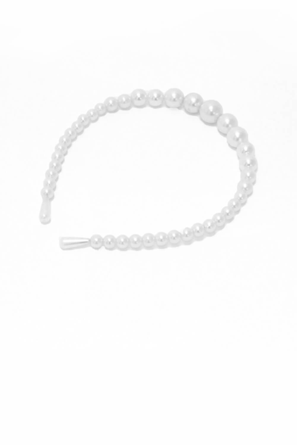 Kikodress - White Pearl Headband