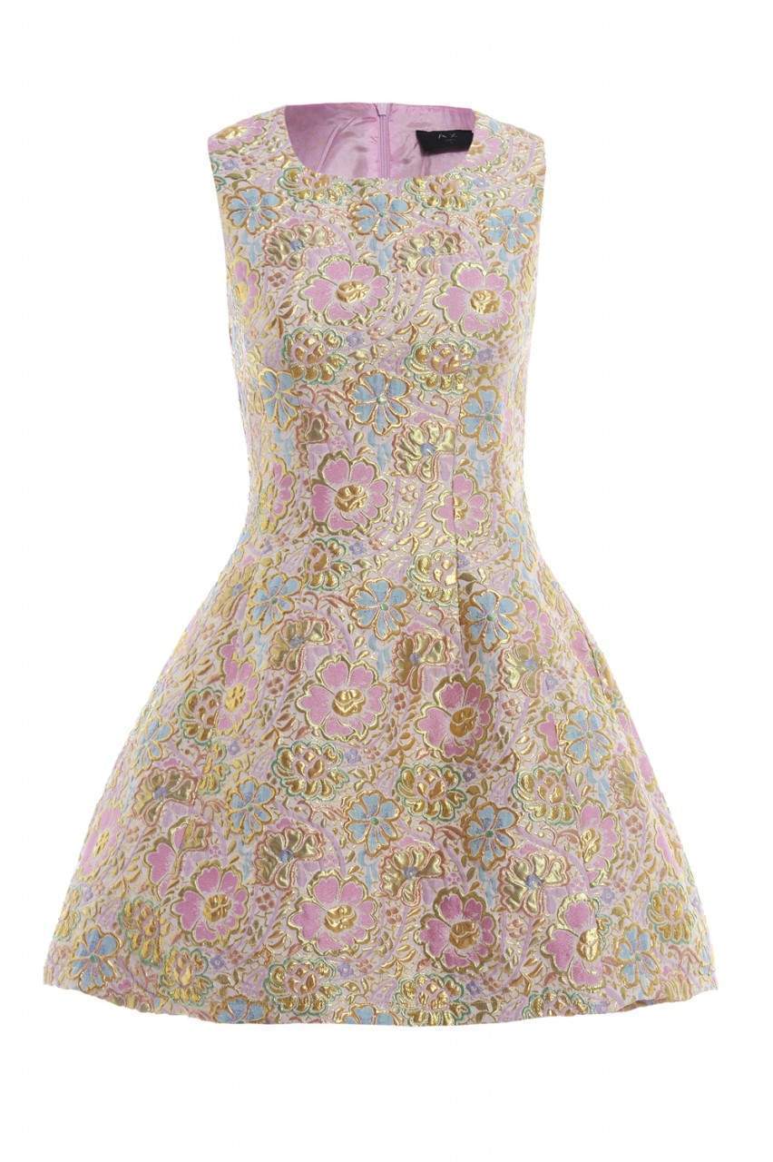 Kikodress - Metallic Skater Dress