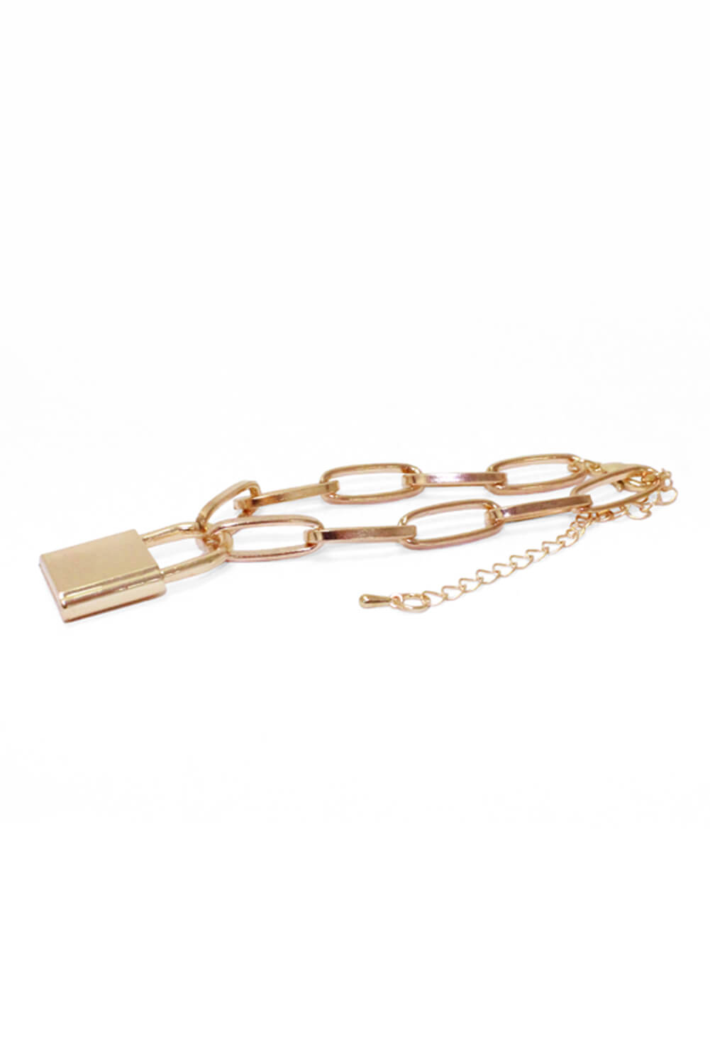 Kikodress - Gold Chain Padlock Anklet
