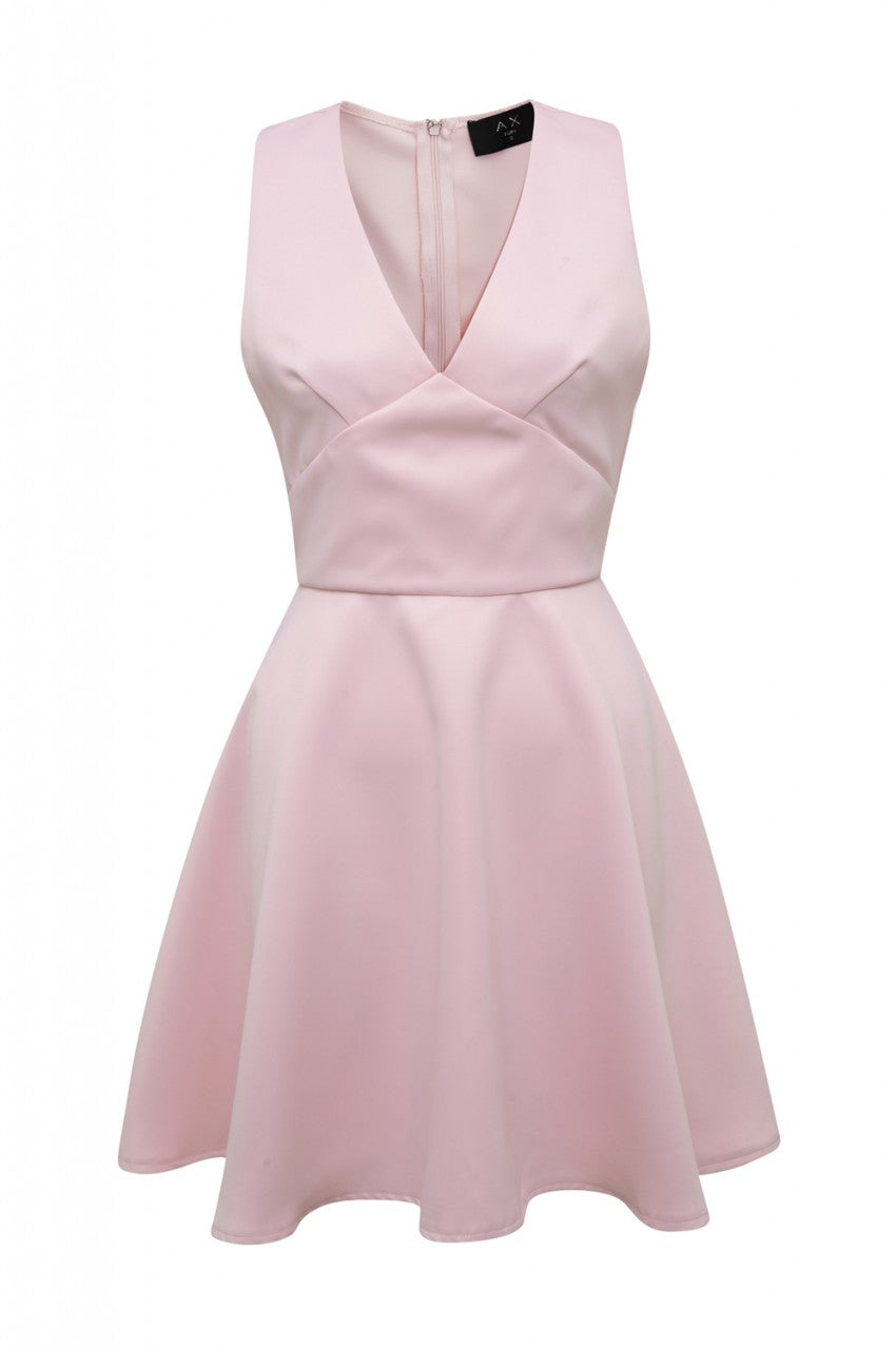 Kikodress - V Neck Skater Dress