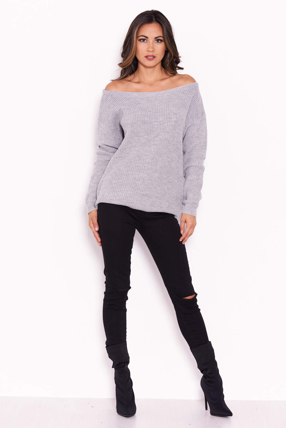 Kikodress - Grey Cosy Jumper