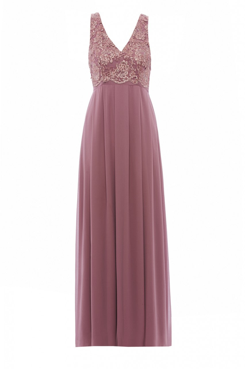 Kikodress - Lace Top Maxi Dress