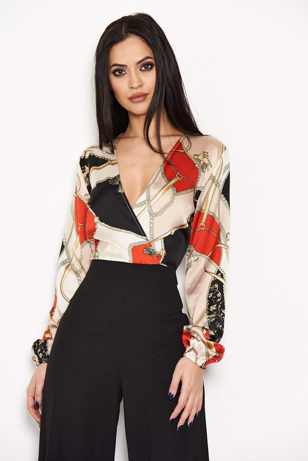 Kikodress - Chain Printed Jumpsuit