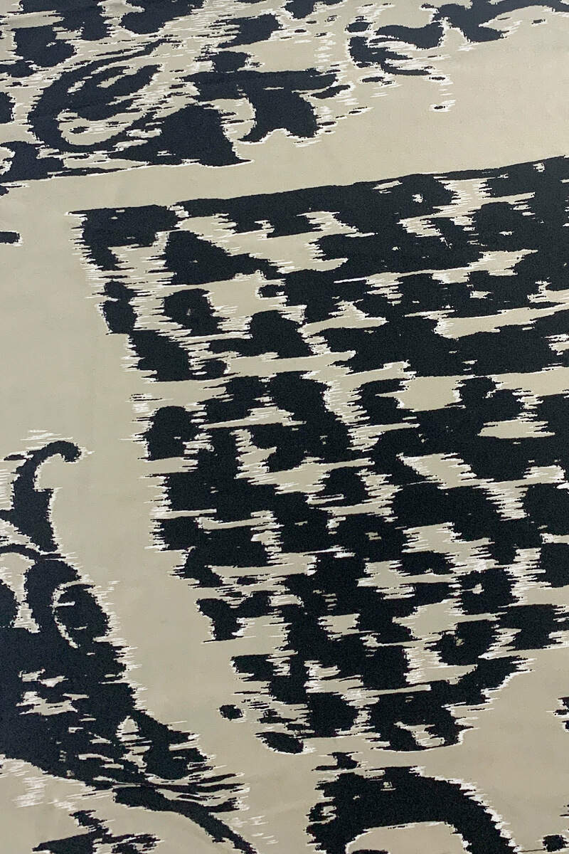 Kikodress - Multi Animal Print V Neck Split Leg Midi Dress