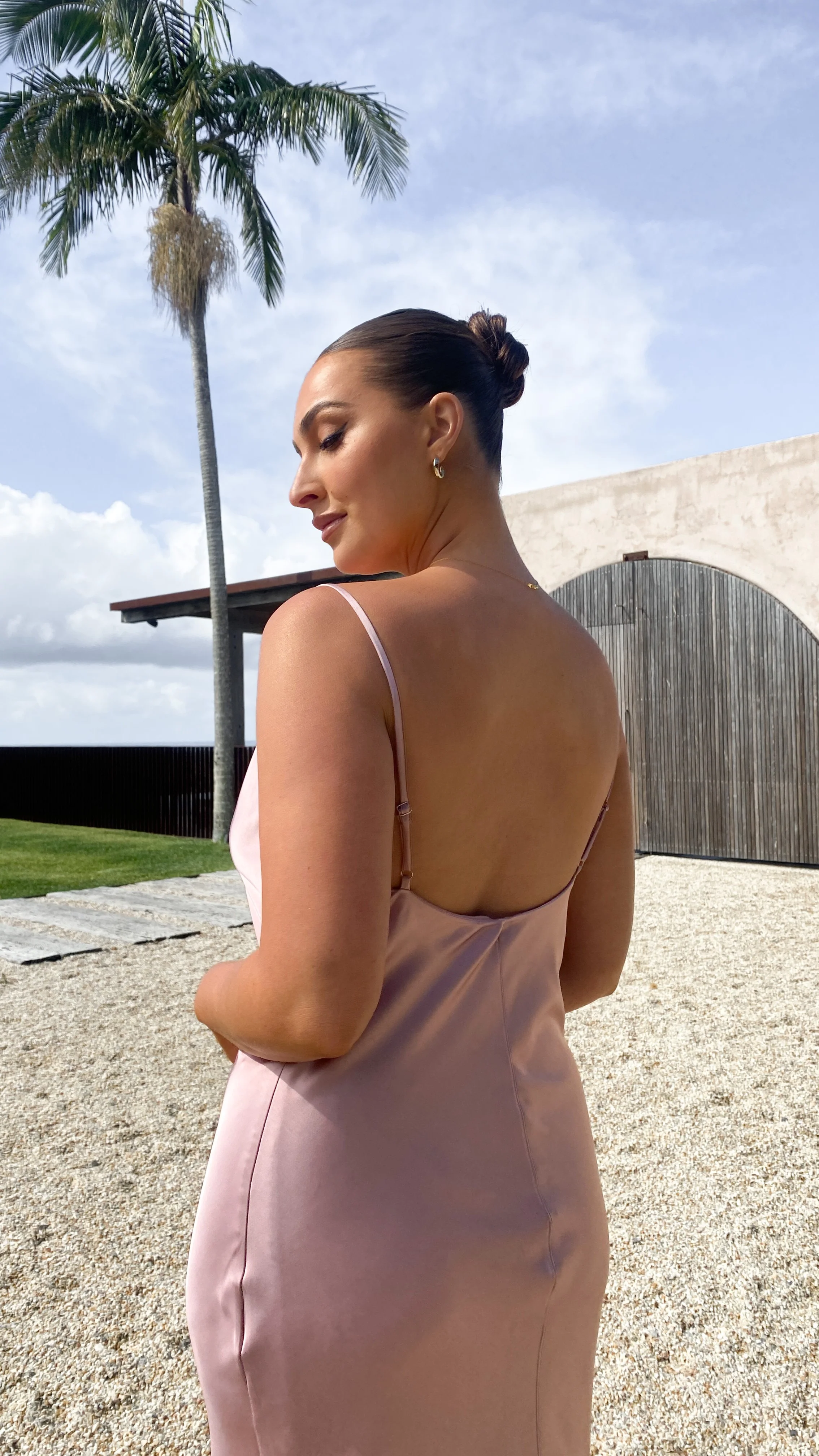 Willow Maxi Dress - Dusty Pink