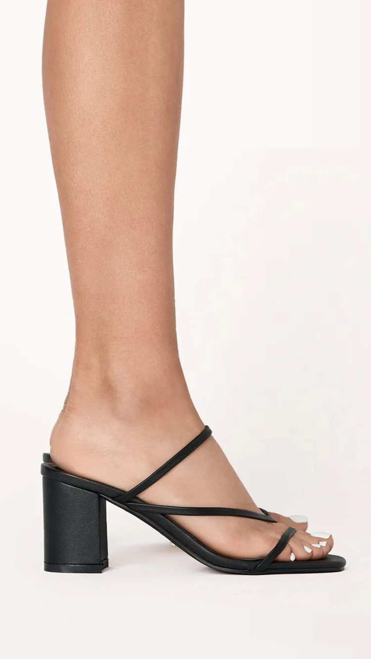 Yazmin Heel  - Black