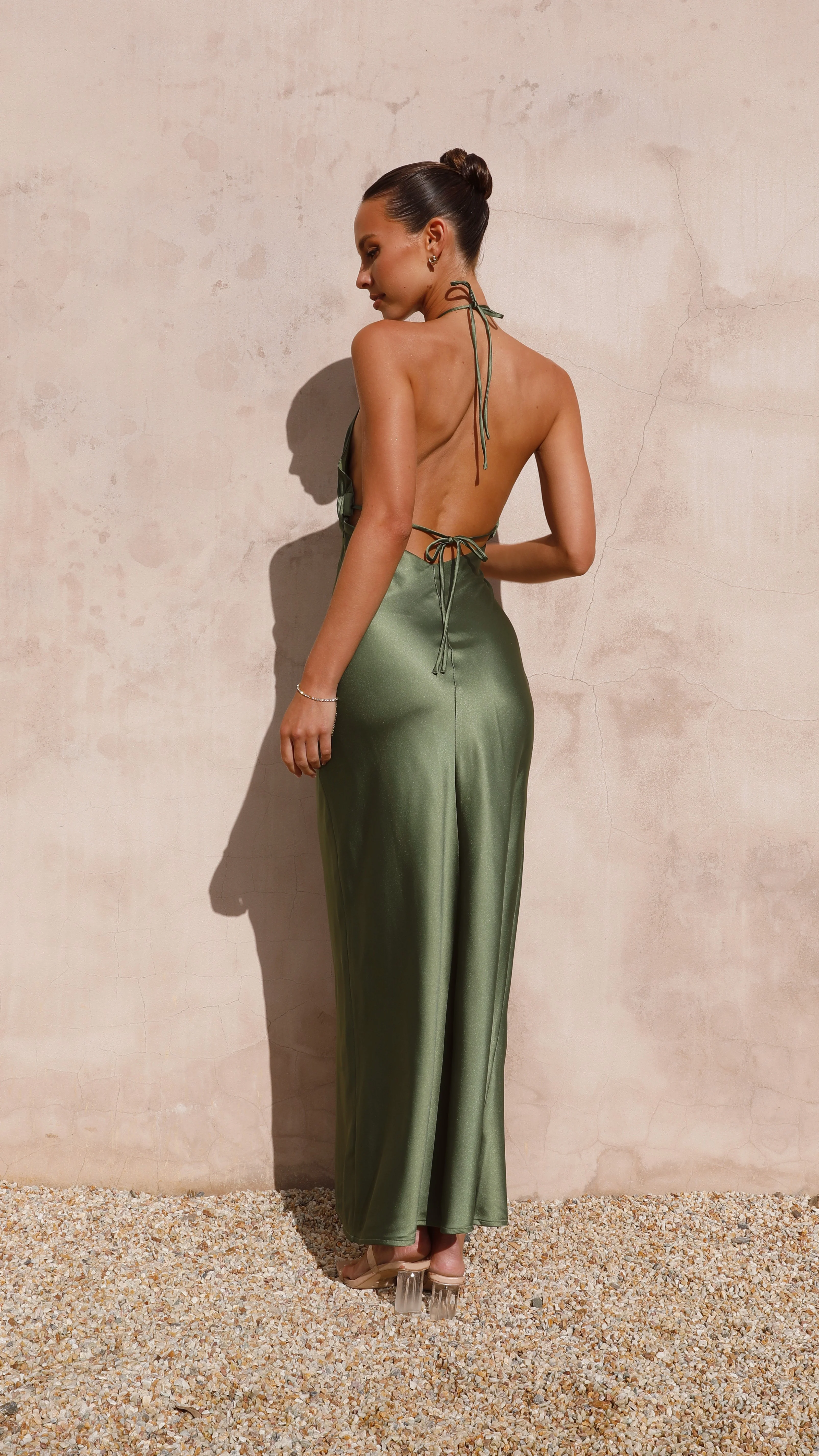 Soko Maxi Dress - Olive
