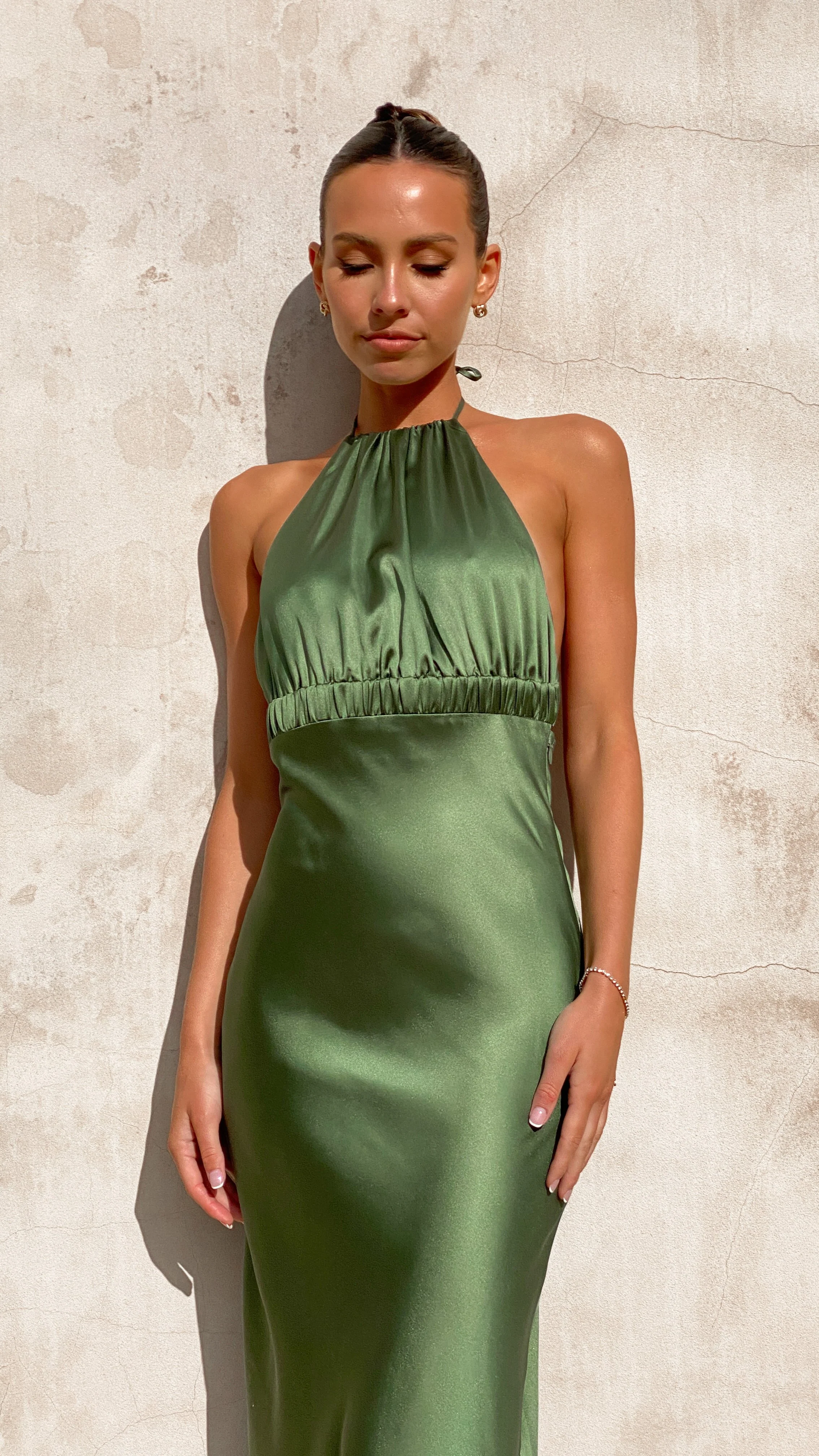 Soko Maxi Dress - Olive