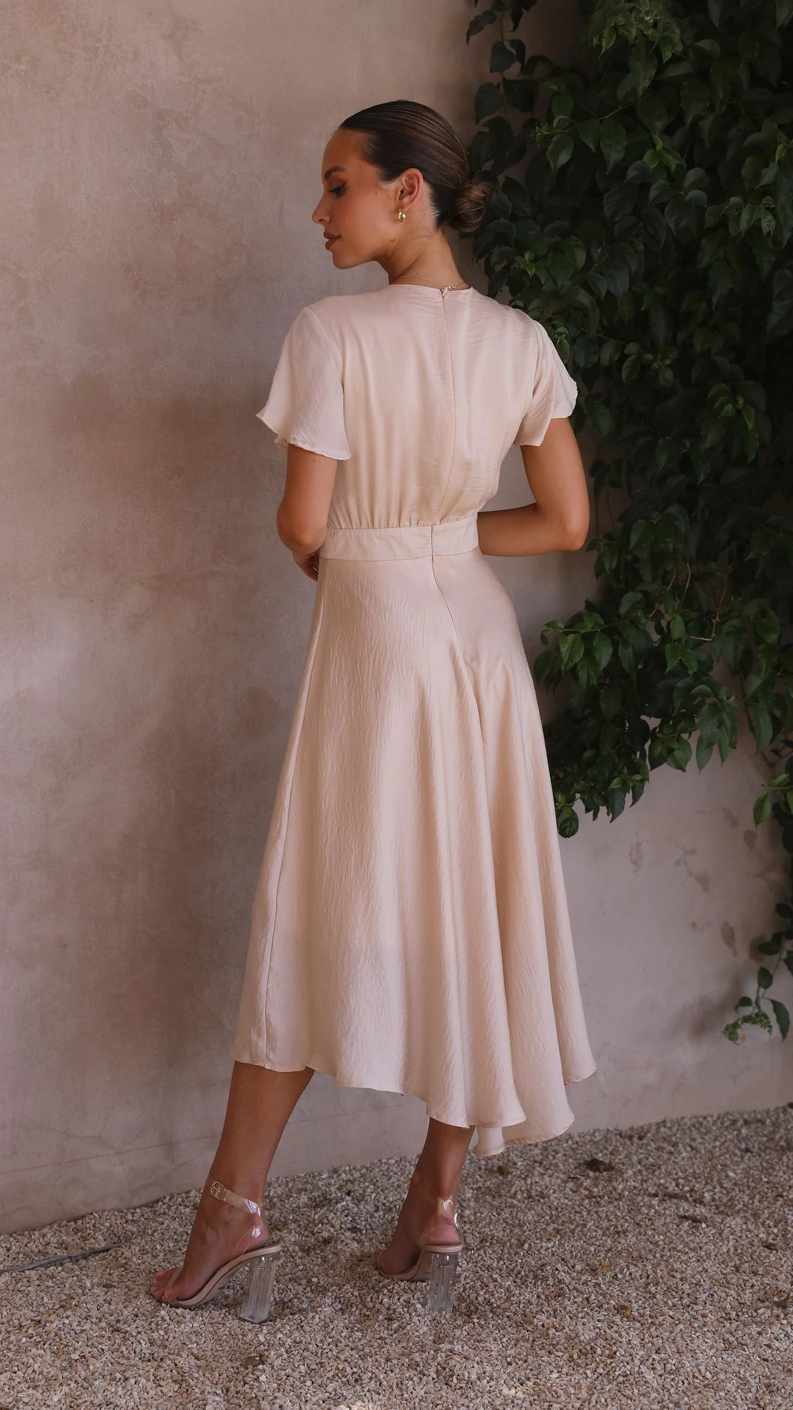 Sunny Daze Dress - Champagne