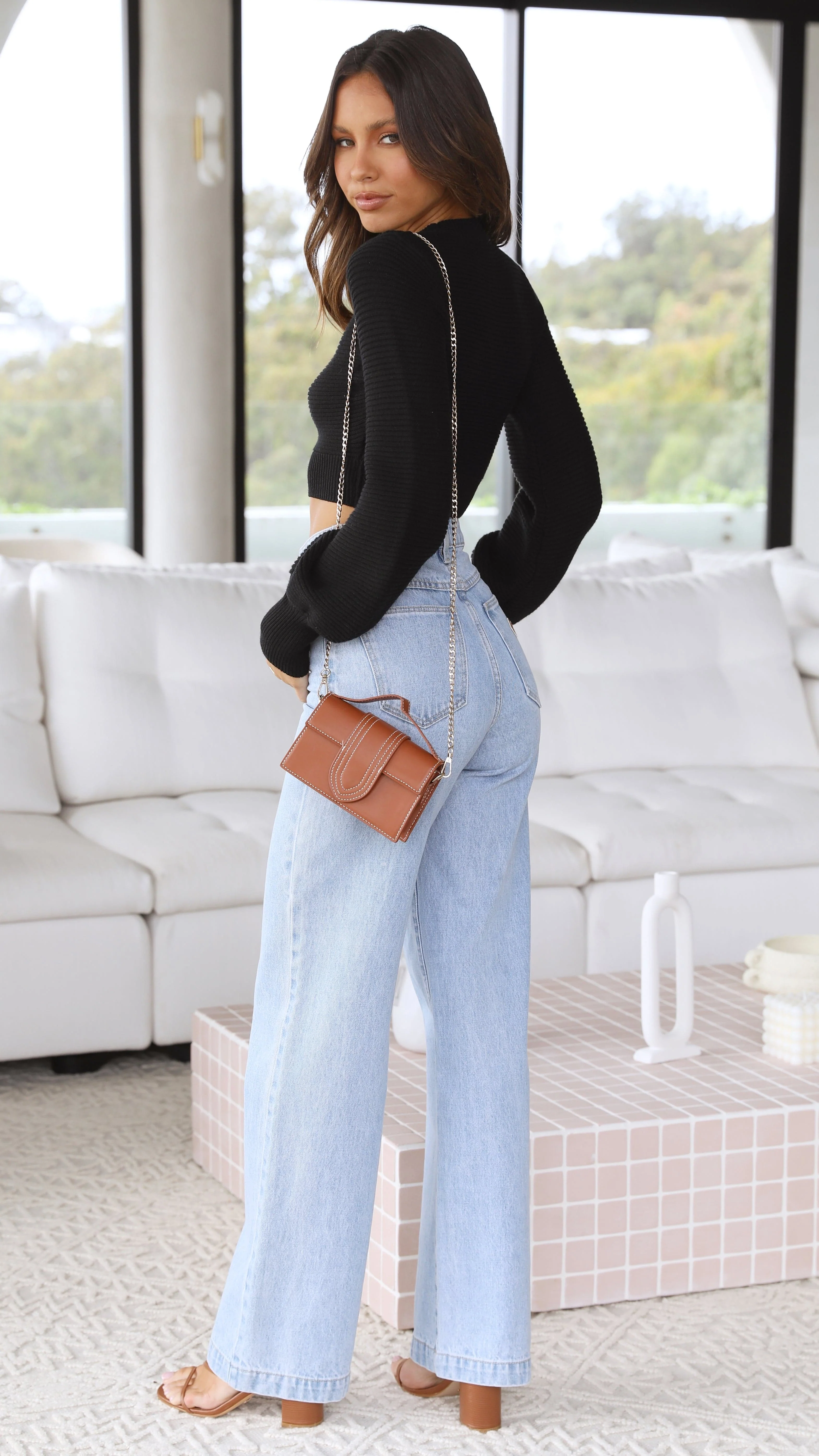 Kassidy Knit Top - Black