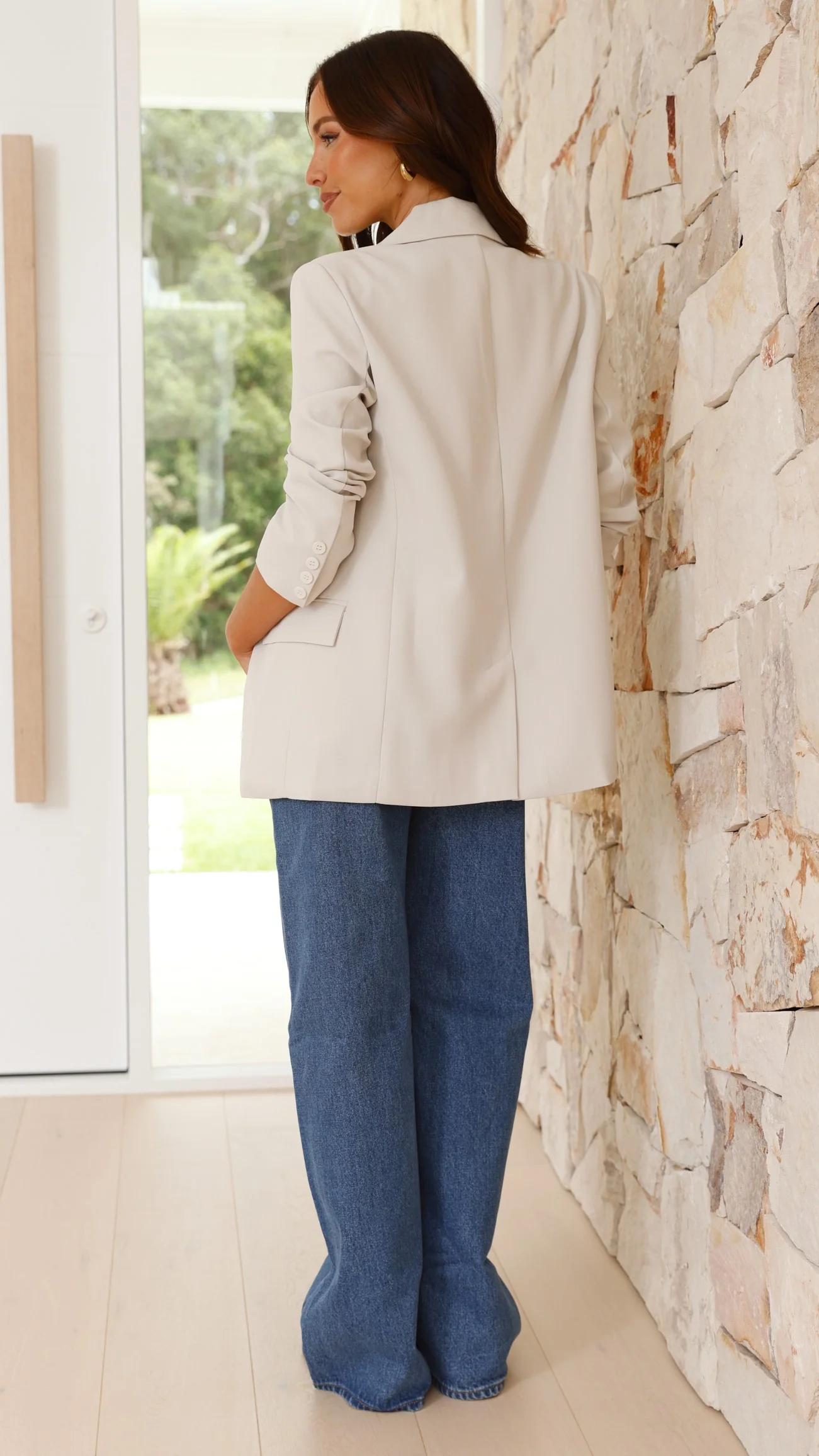 Lahayla Blazer - Oyster