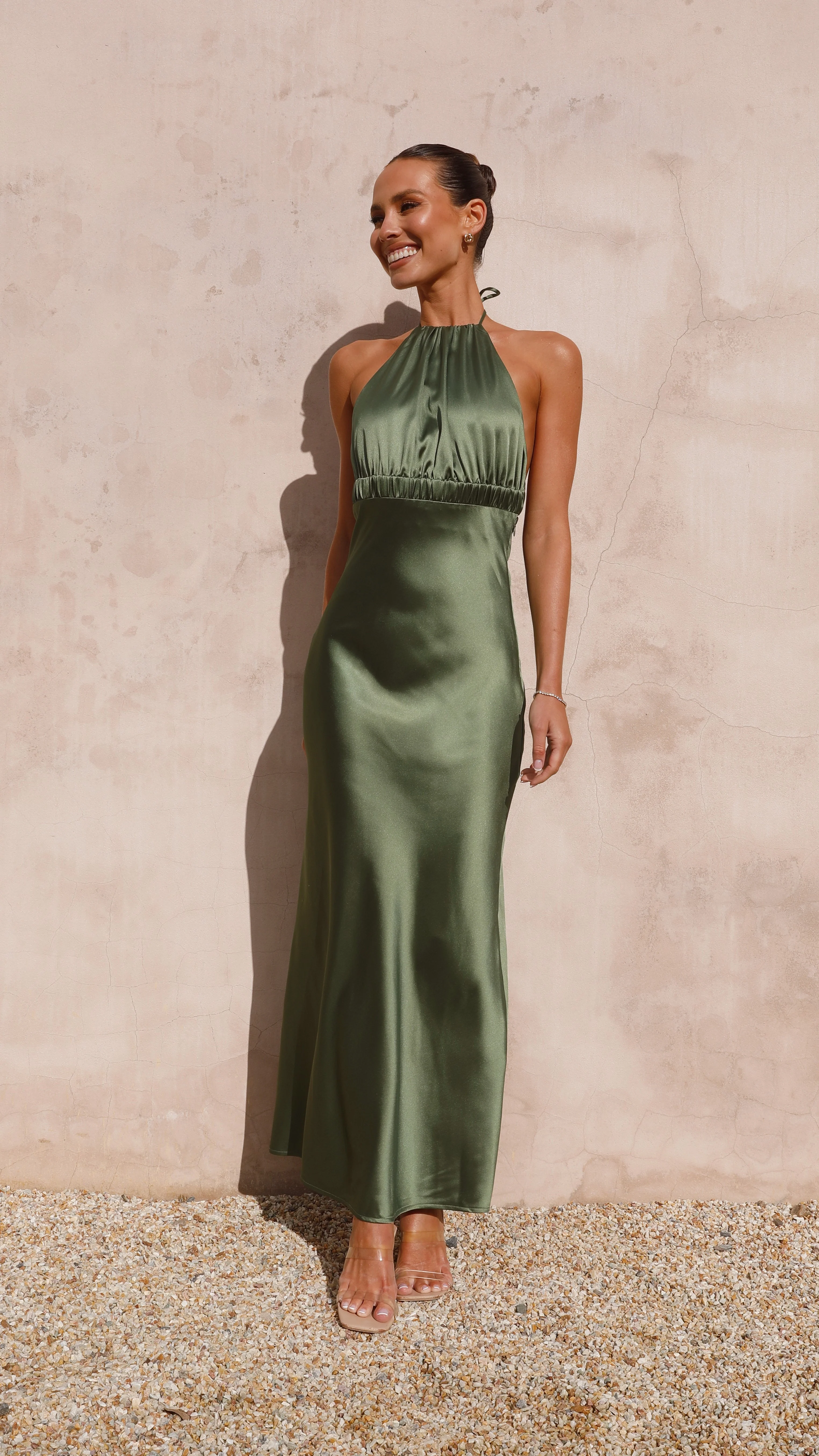 Soko Maxi Dress - Olive