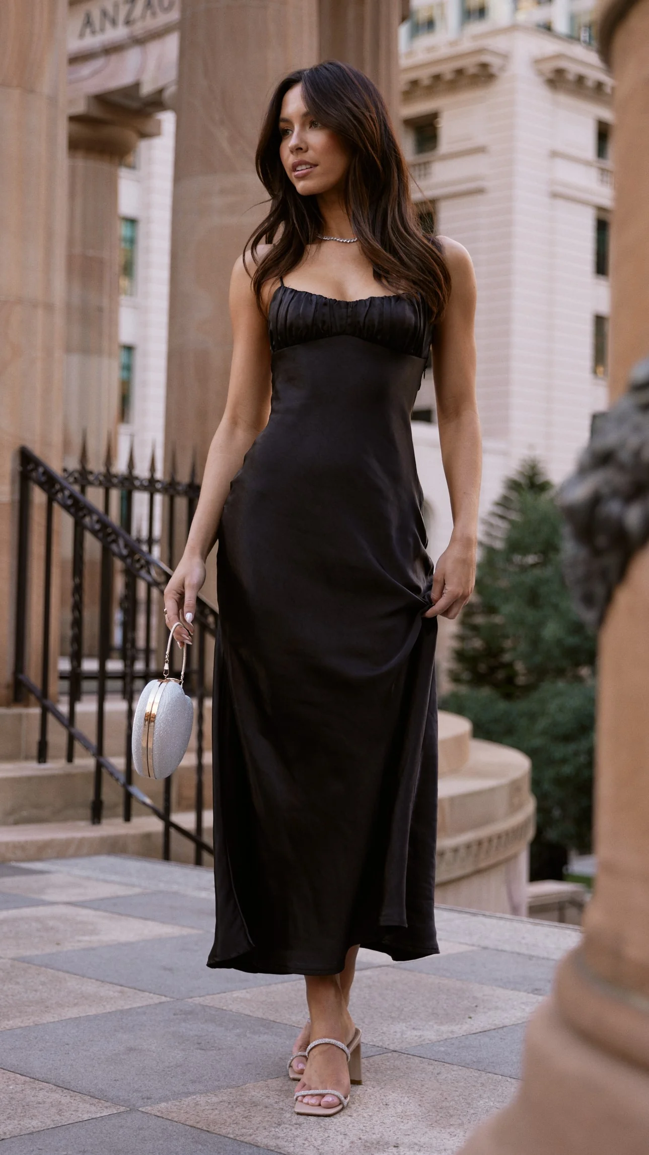 Rue Maxi Dress - Black
