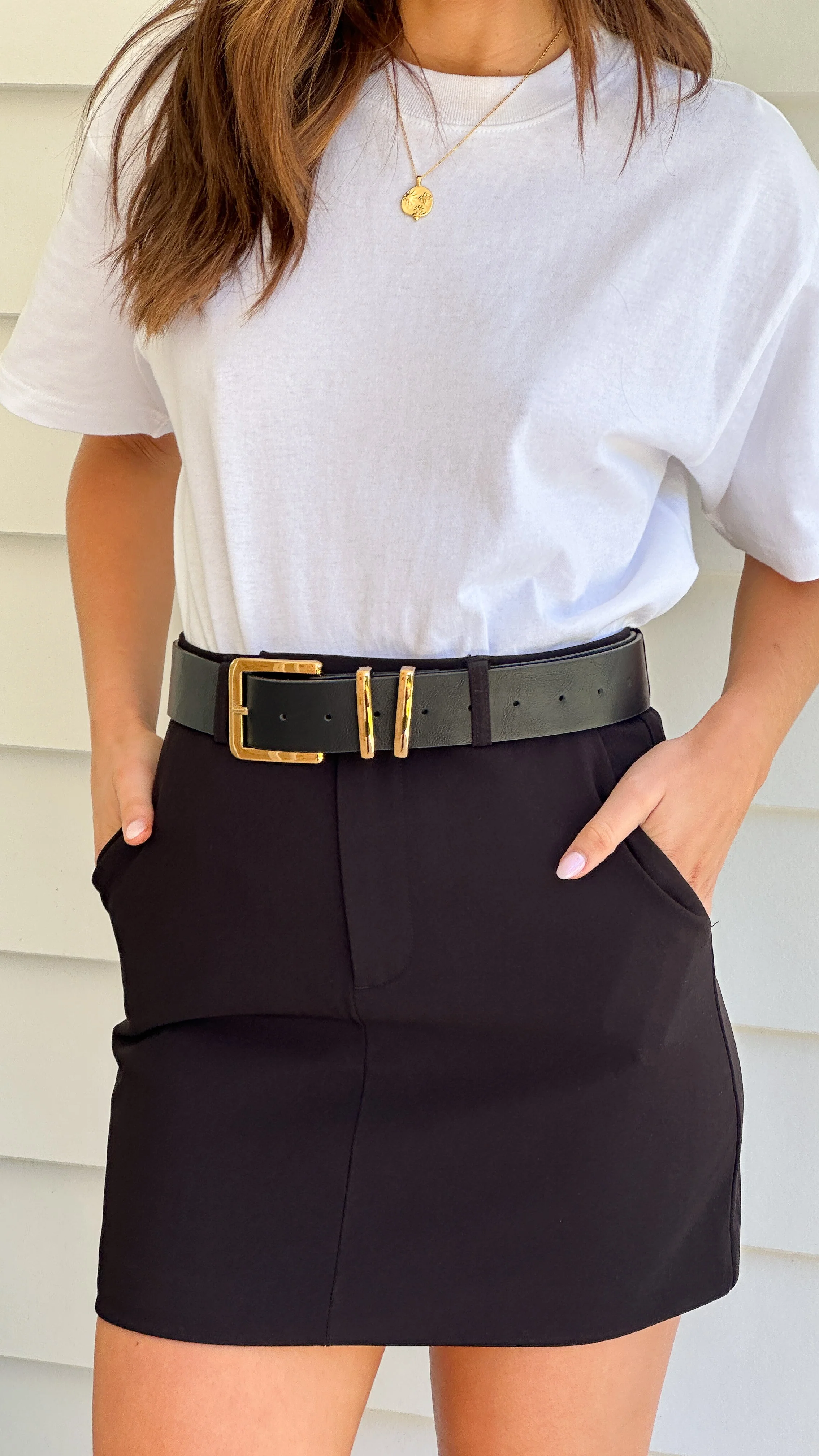 Collins Mini Skirt - Black