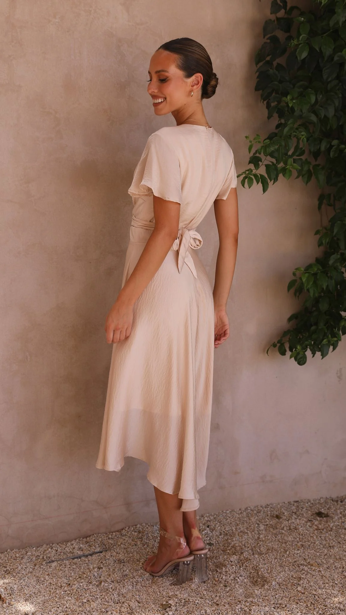 Sunny Daze Dress - Champagne