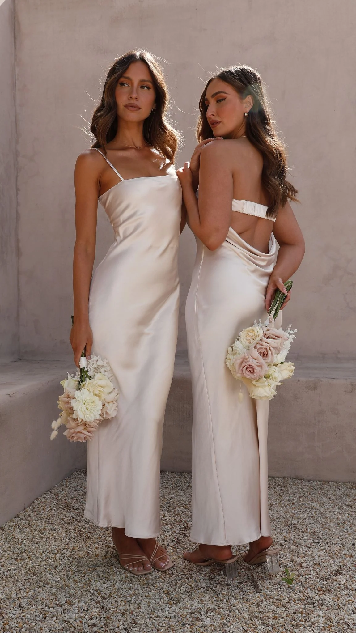 Gisele Maxi Dress - Champagne