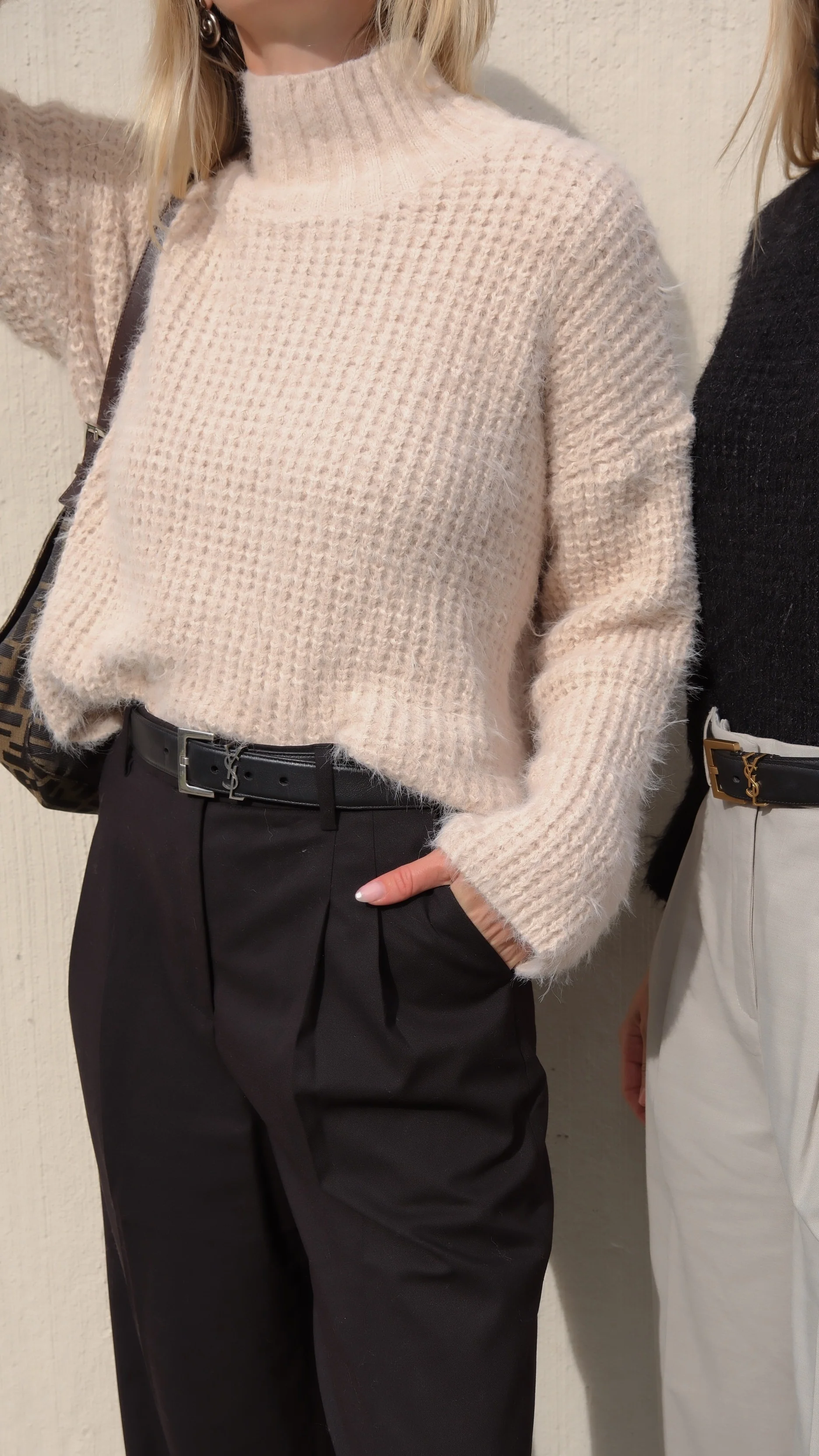 Haidar Knitted Top - Beige