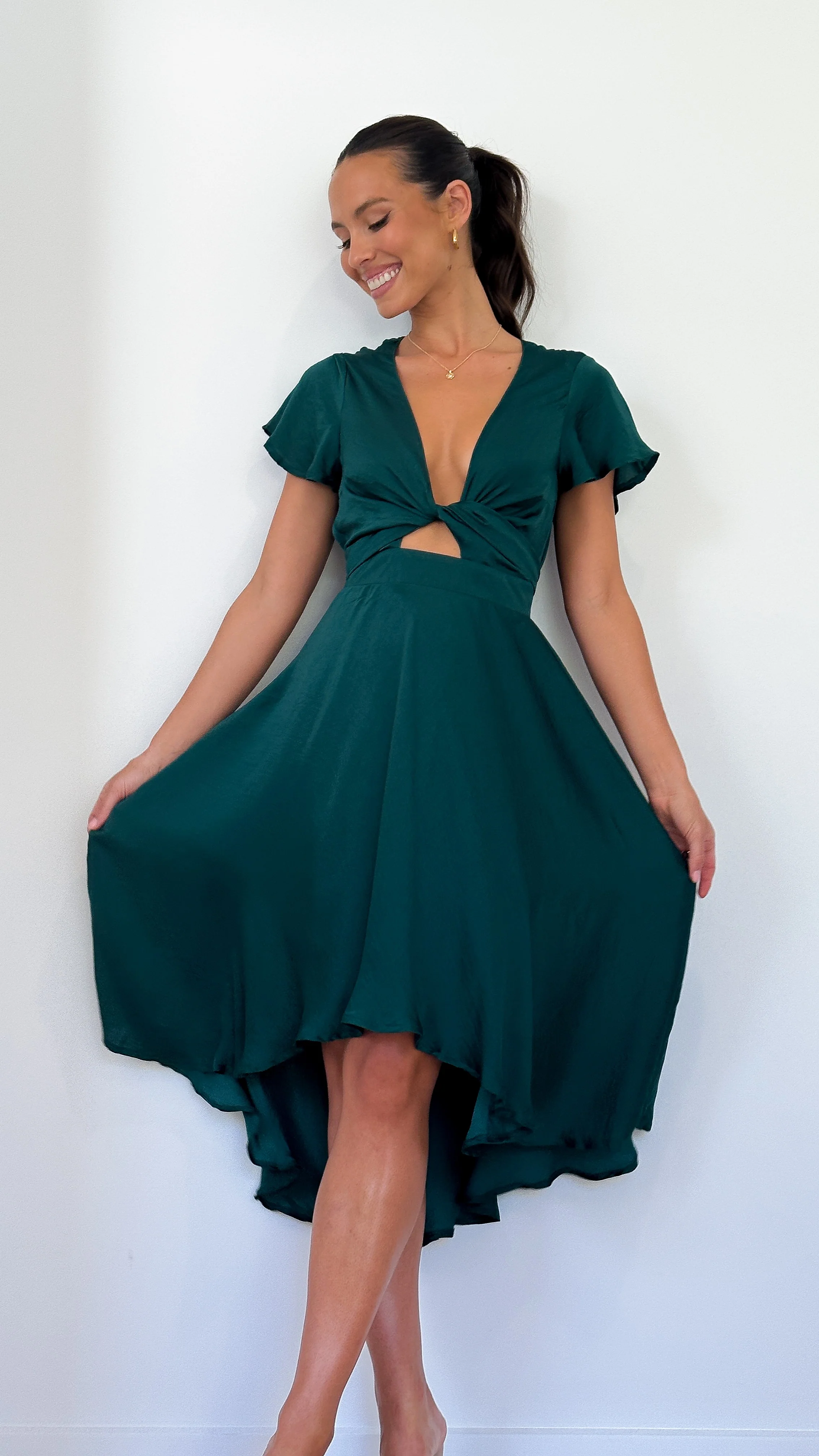 Sunny Daze Dress - Emerald