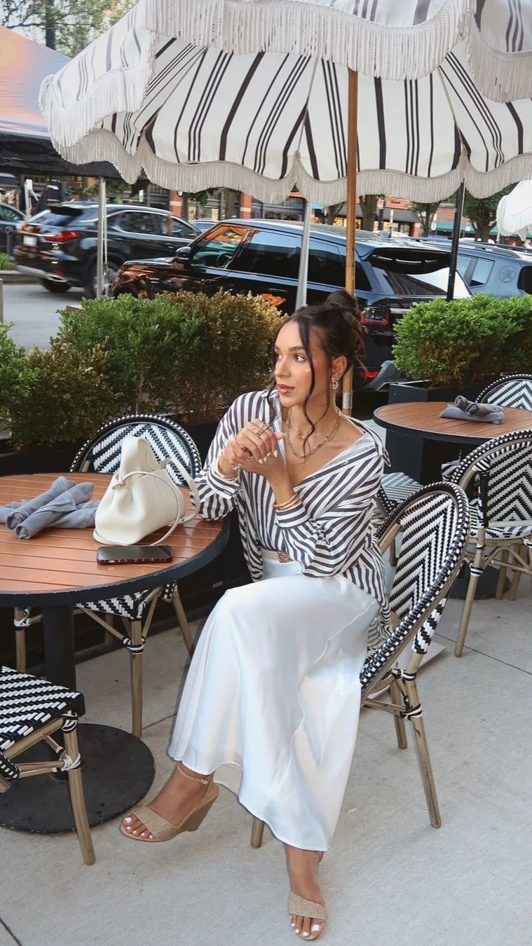 Maceo Maxi Skirt - White