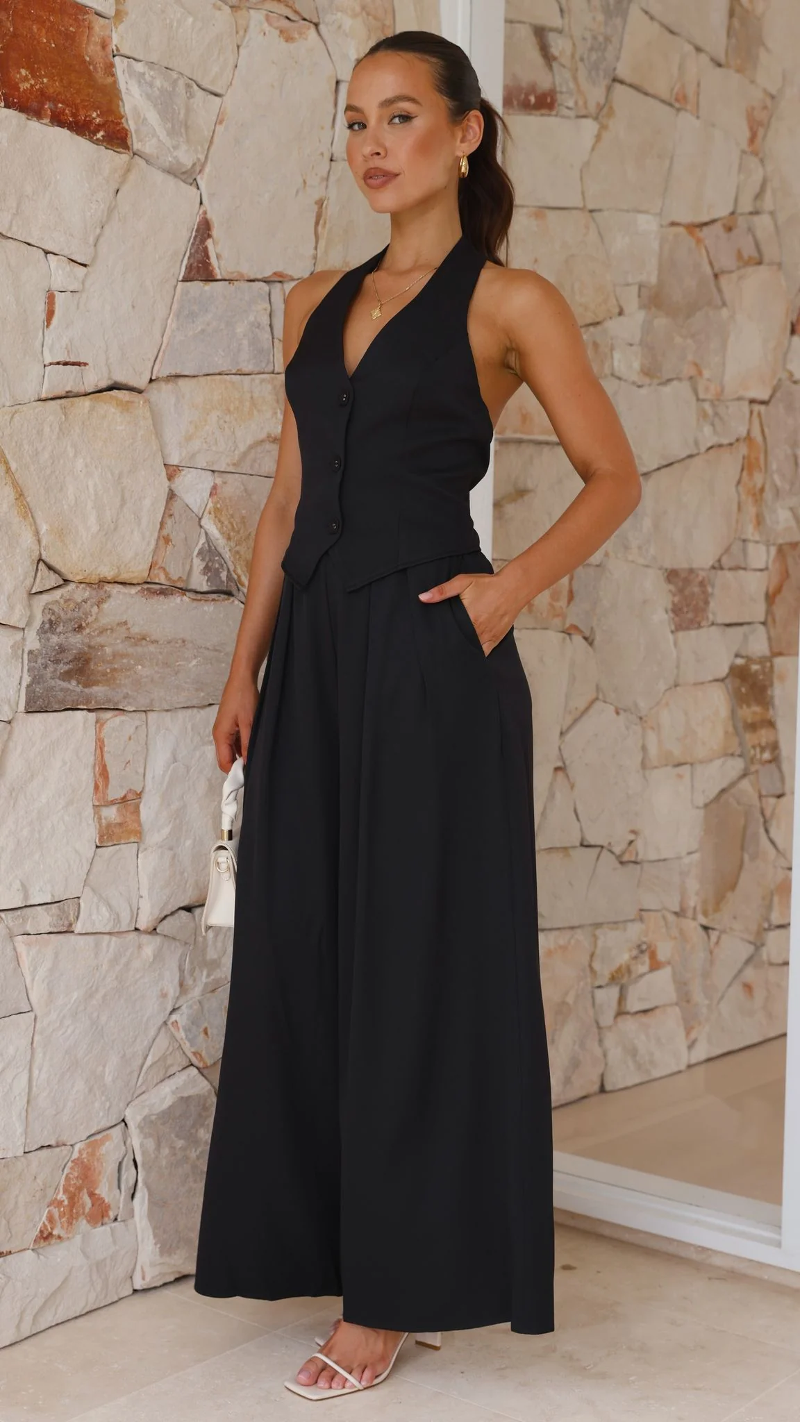 Idola Crop Top - Black