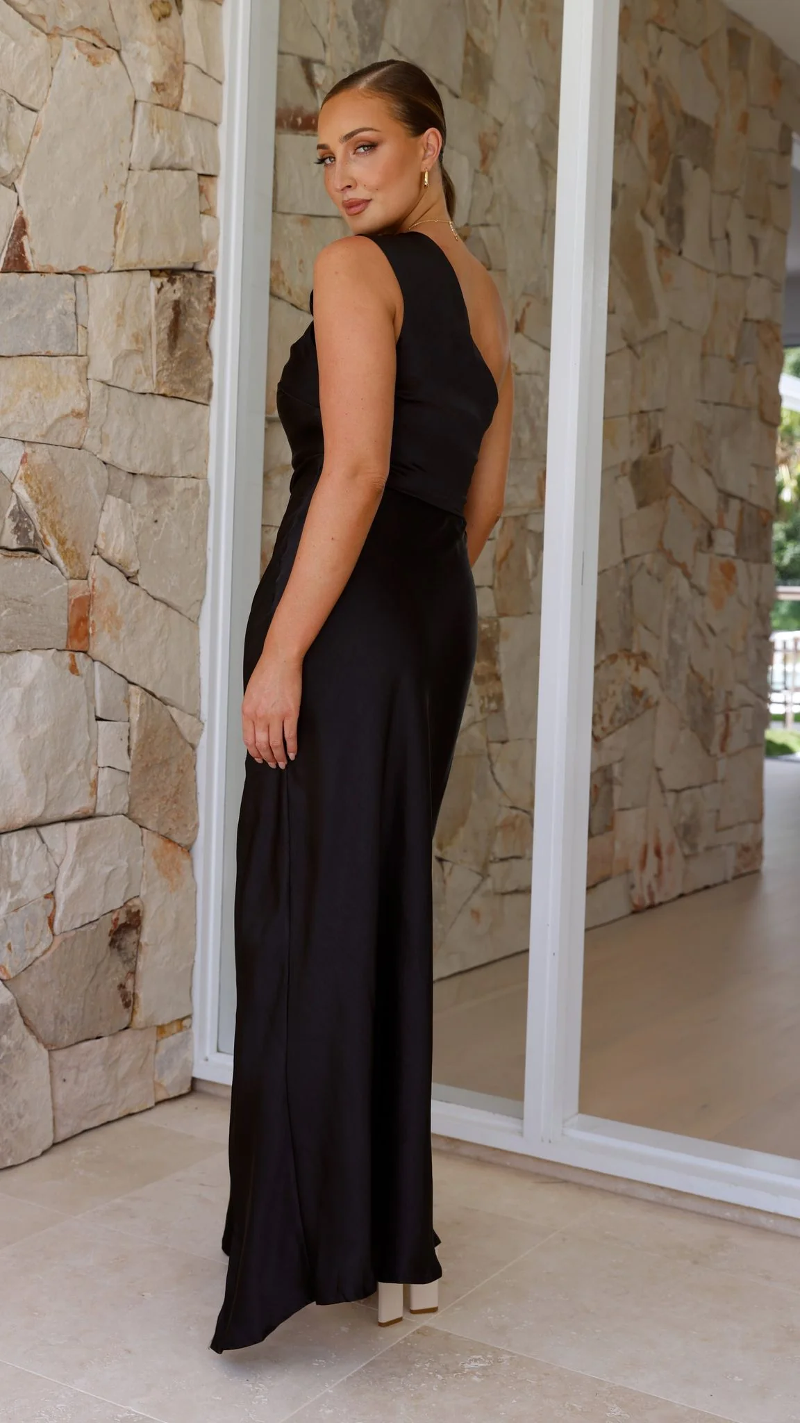 Victoria Maxi Dress - Black