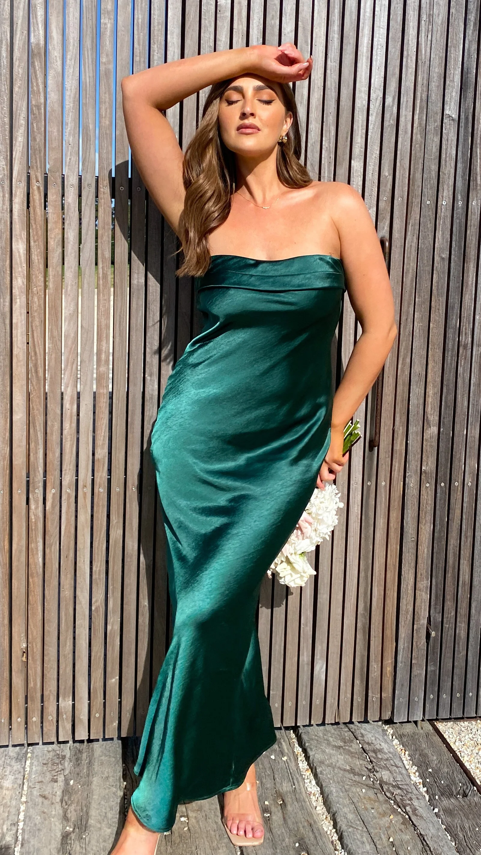 Gisele Maxi Dress - Emerald