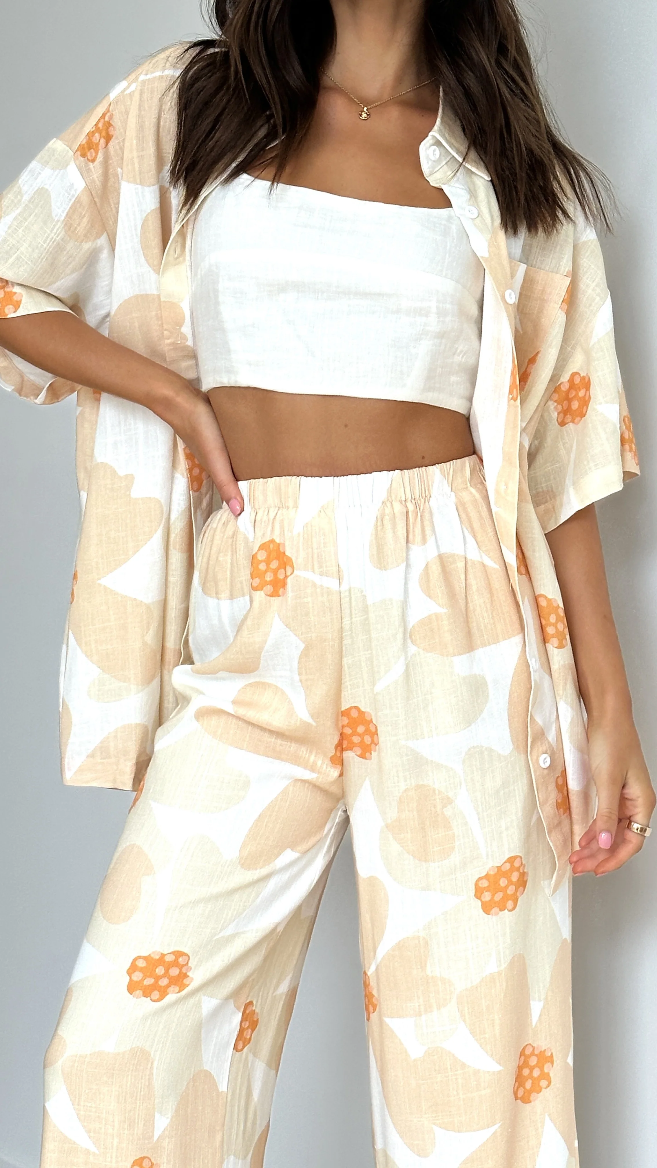 Mia Pants - Buttercup Floral