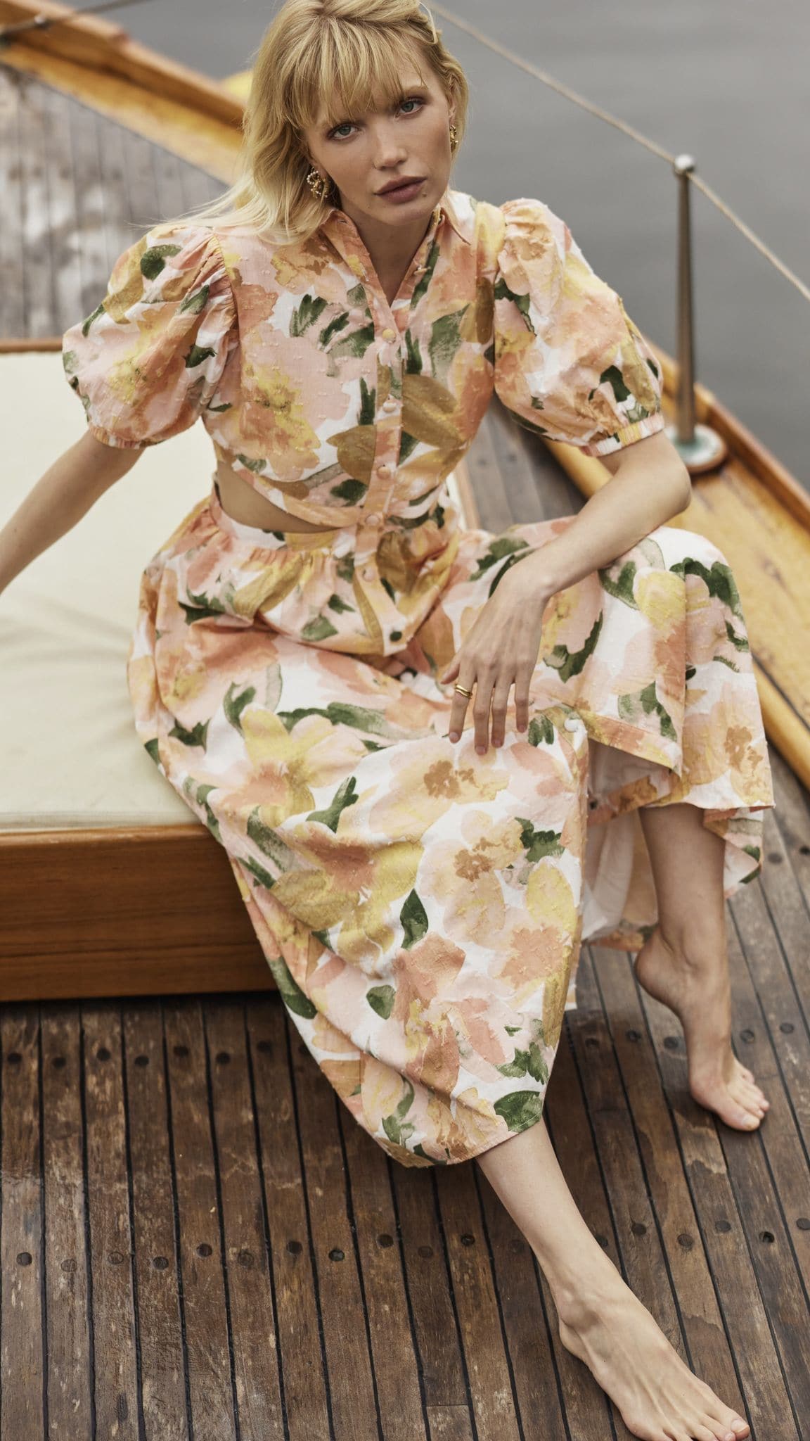 Kylo Midi Dress - Mallorca Floral