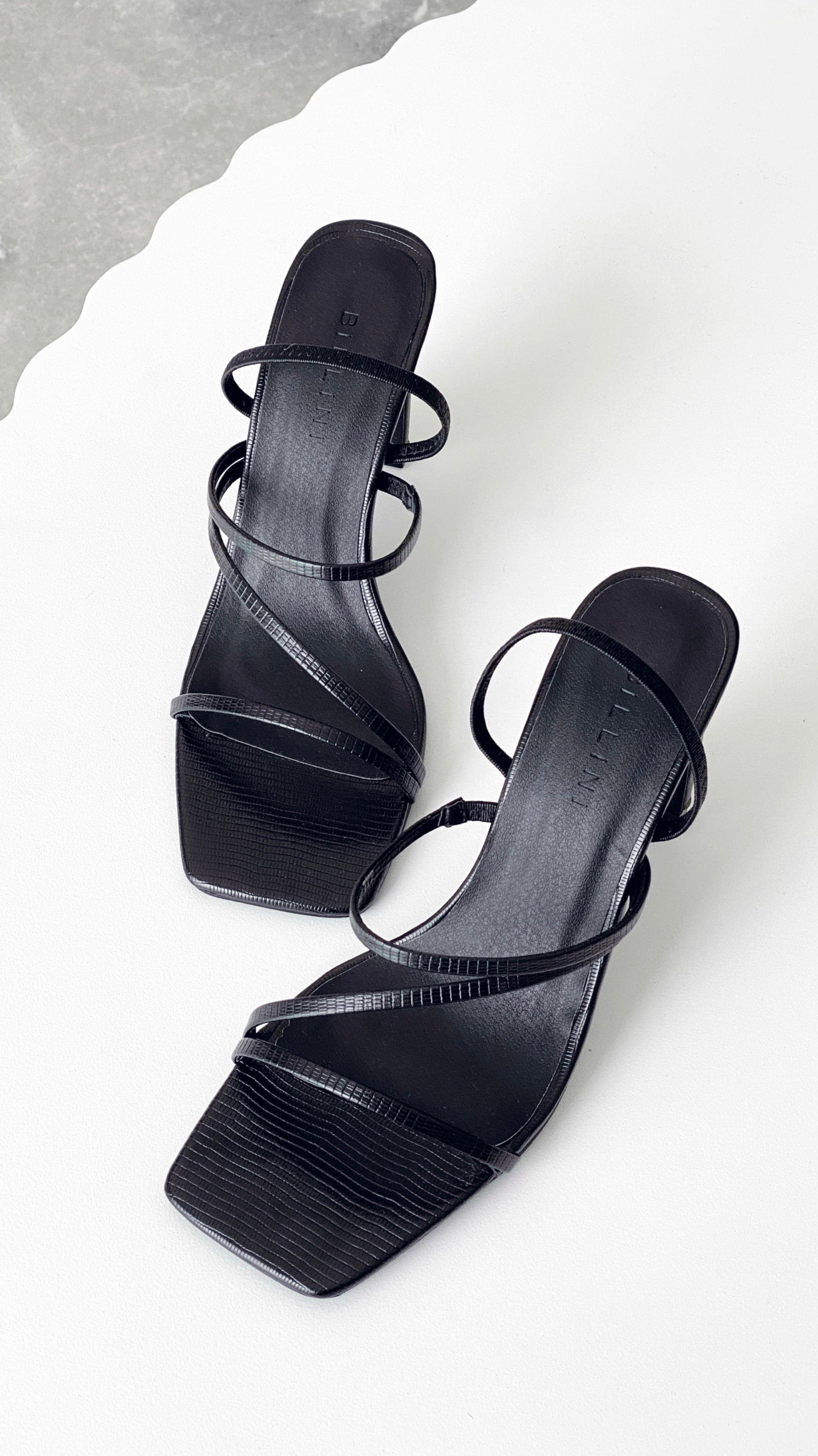 Ryleigh Heel - Black Scale