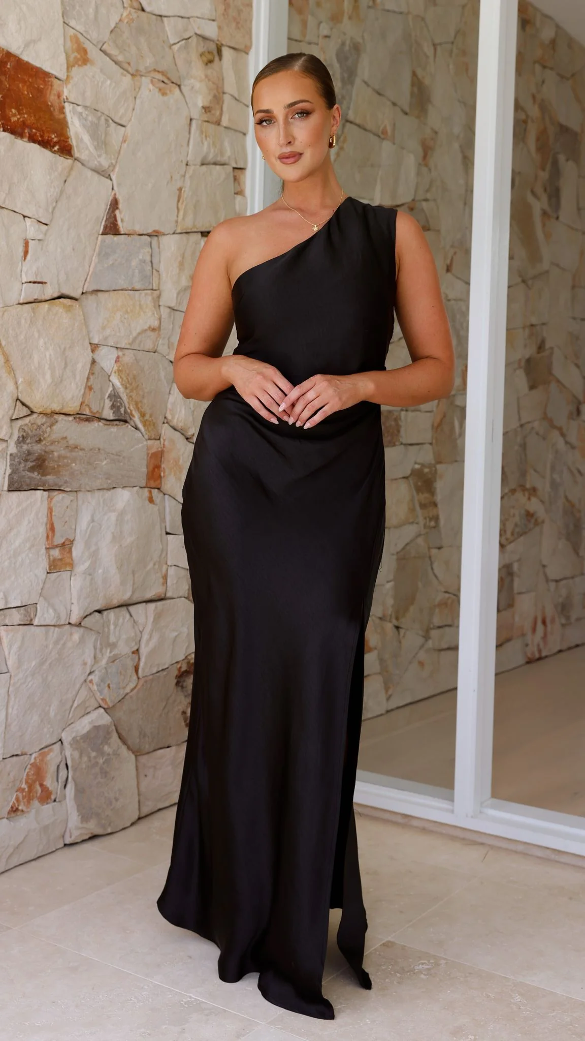 Victoria Maxi Dress - Black