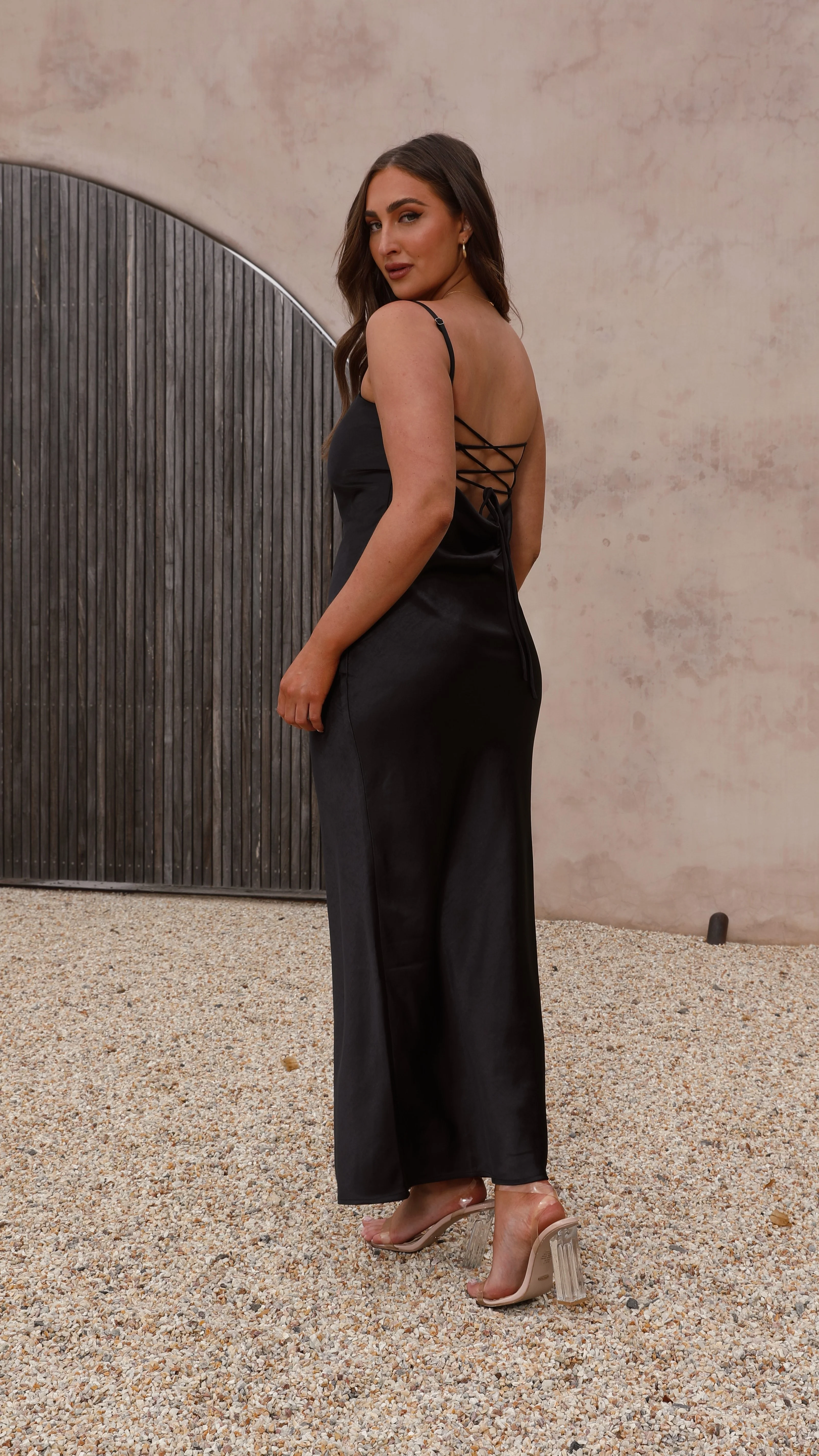 Keira Maxi Dress - Black