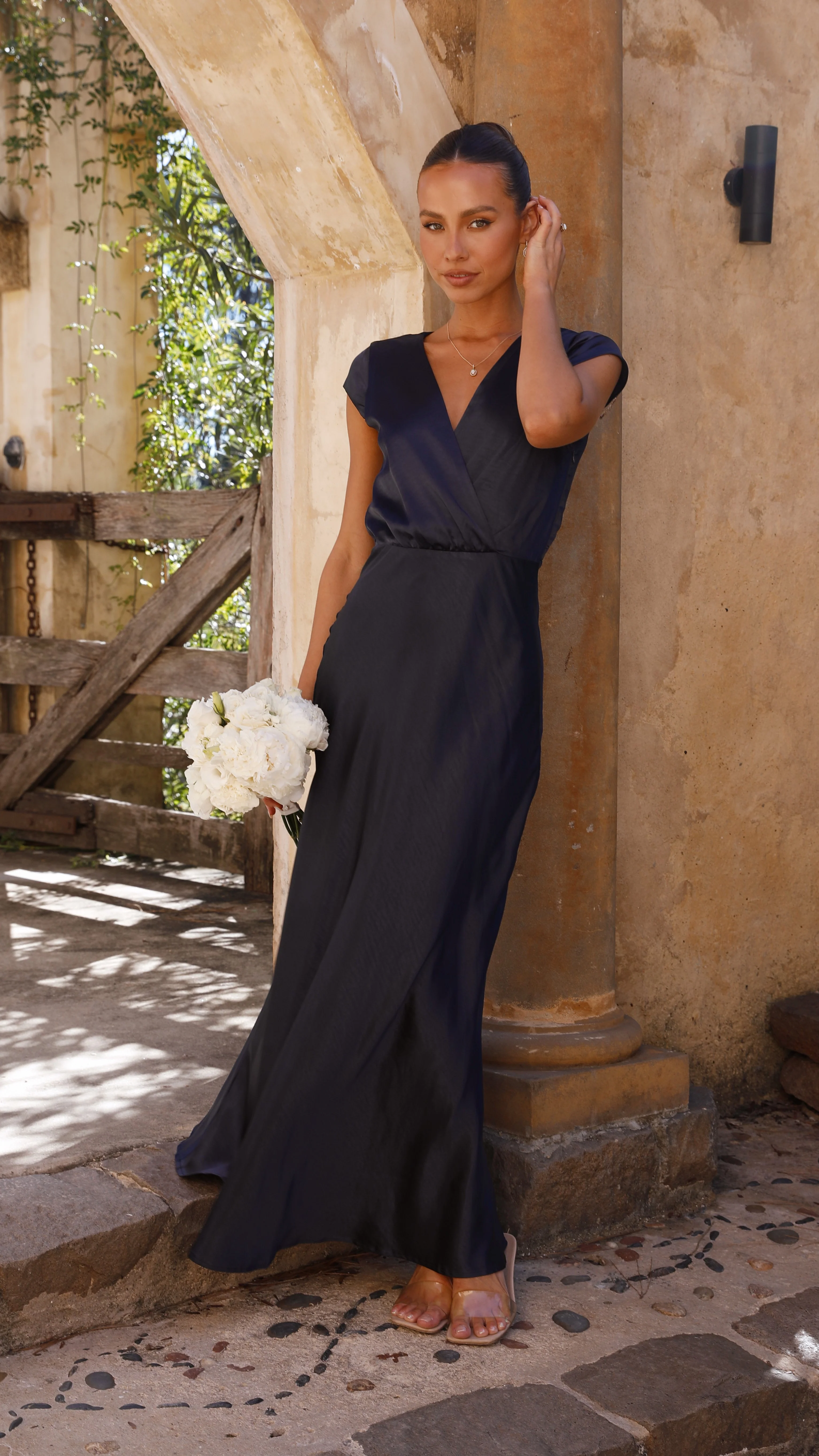 Selma Maxi Dress - Navy