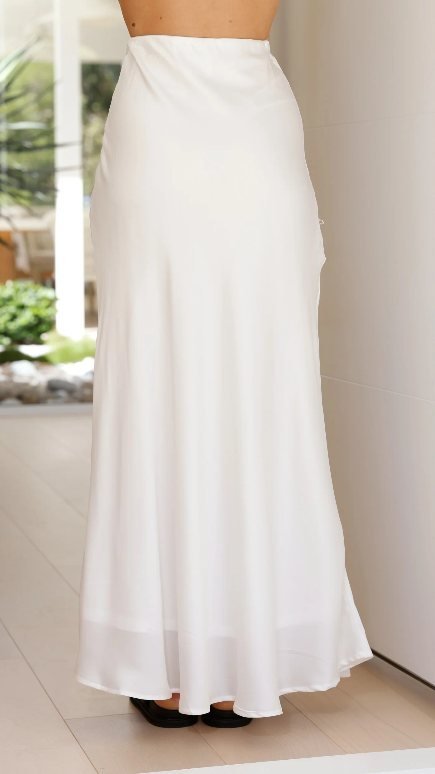 Maceo Maxi Skirt - White