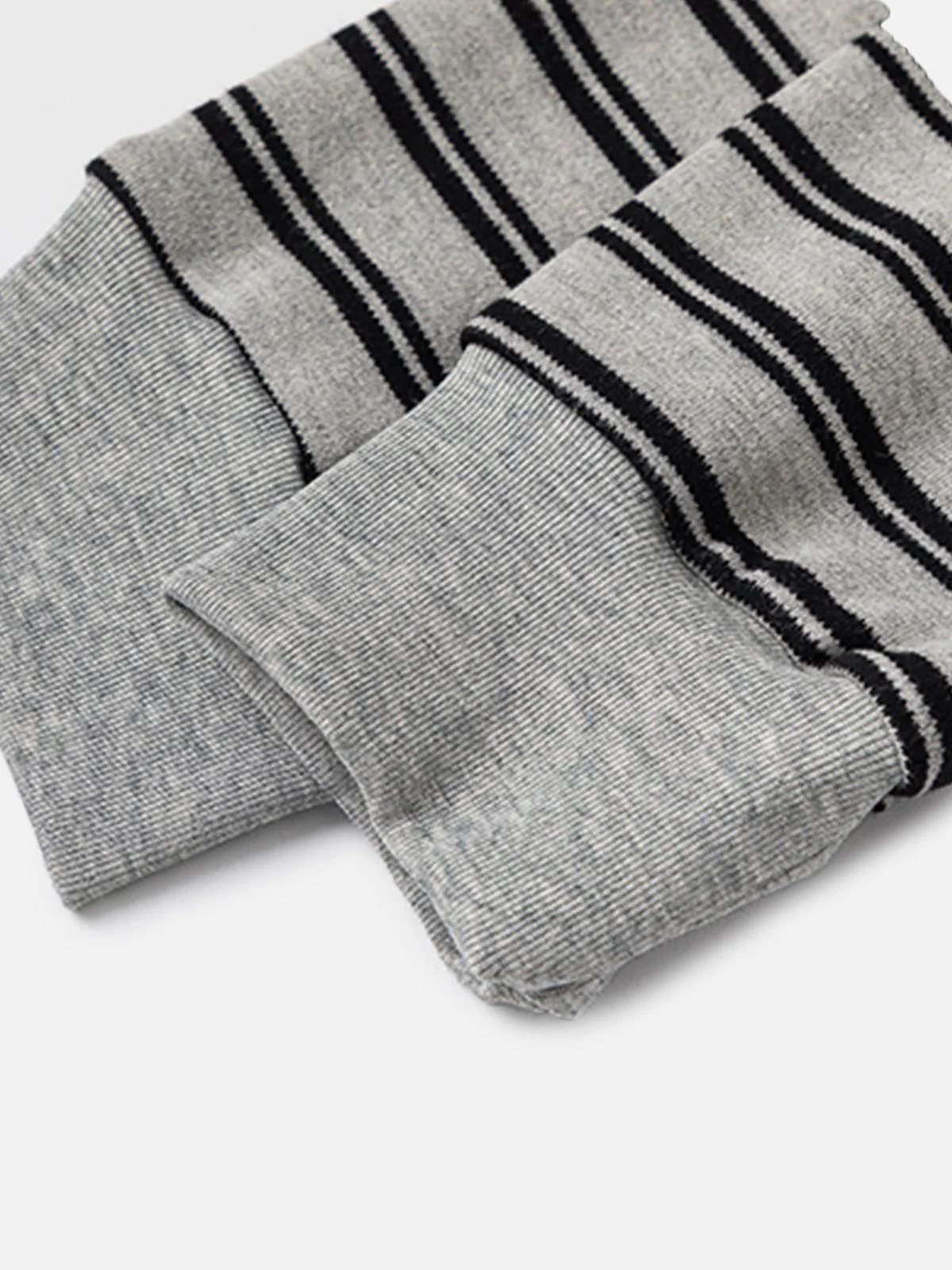 Aelfric Eden Stripe Patchwork Hooded Long Sleeve Tee