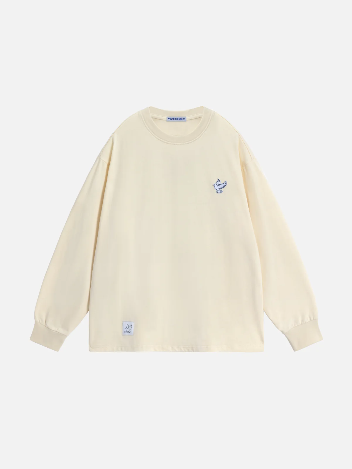 Aelfric Eden Pigeon Print Long Sleeve Tee