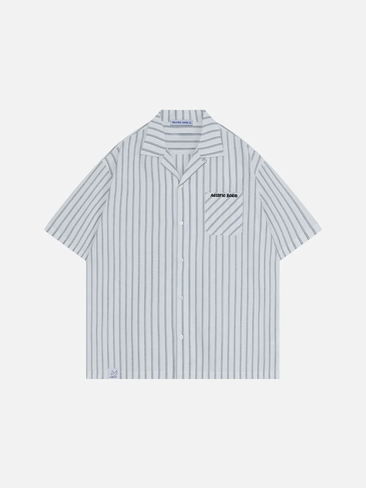 Aelfric Eden Stripe Short Sleeve Camp Shirt